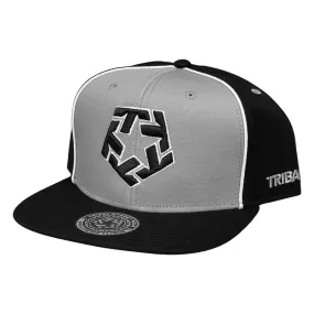 Black/Grey T-Star - Flat Bill Snapback Cap