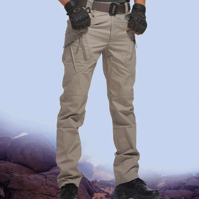 City Military Tactical Pants Men Combat Army Trousers Many Pockets Waterproof Wear Resistant Casual Cargo Pants Men 2021