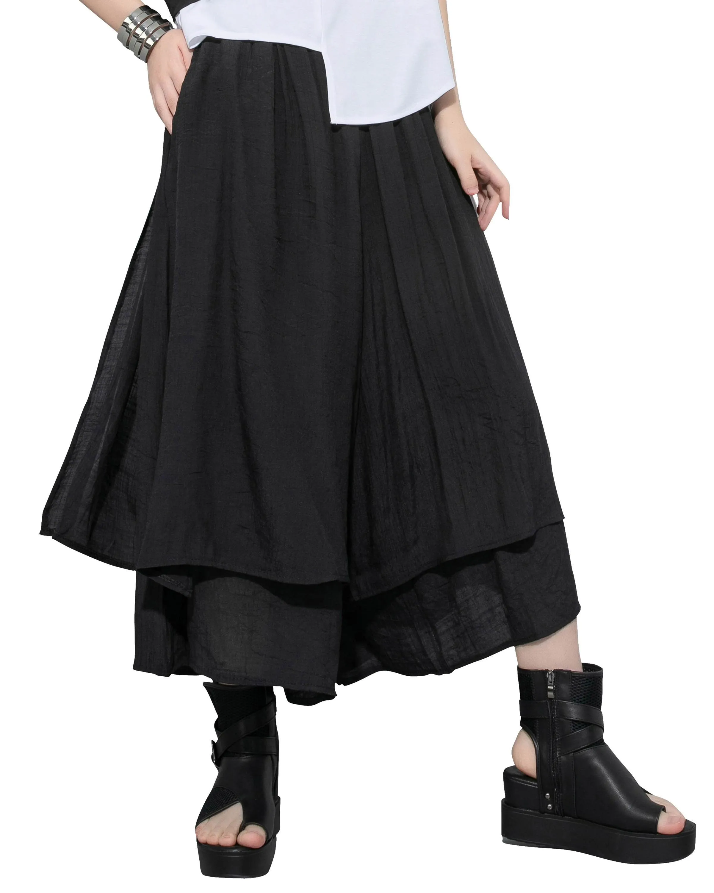 ellazhu Culottes Gaucho Pants GY2416