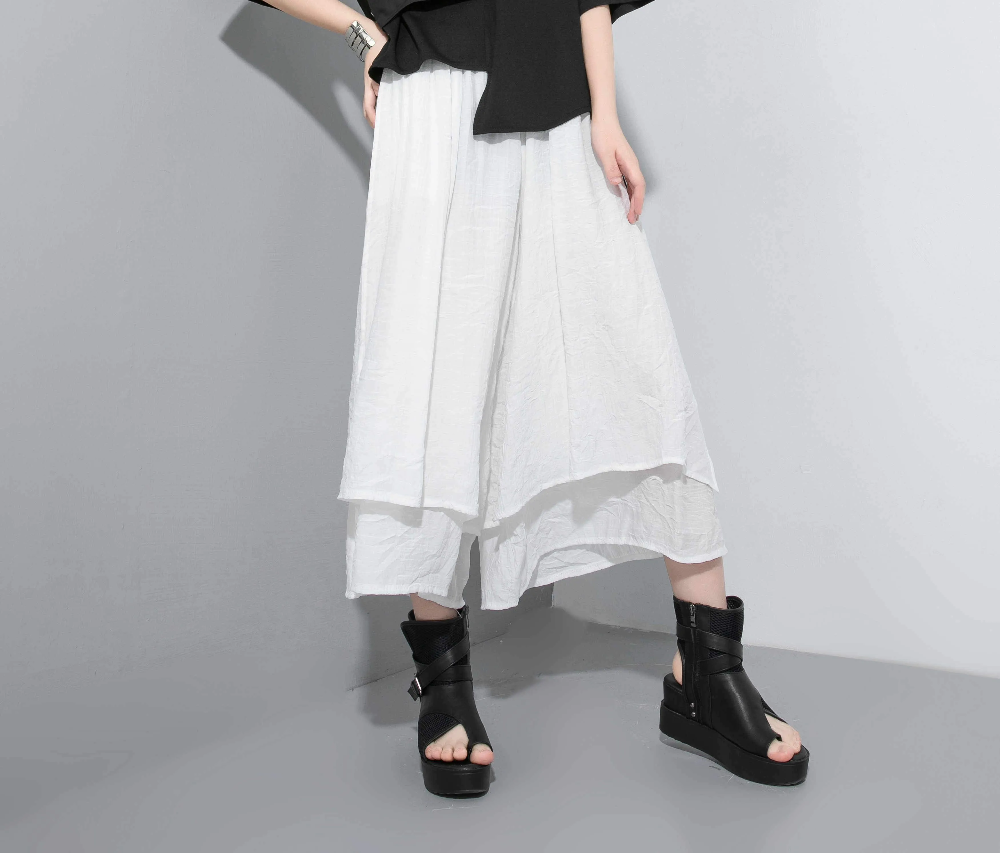 ellazhu Culottes Gaucho Pants GY2416