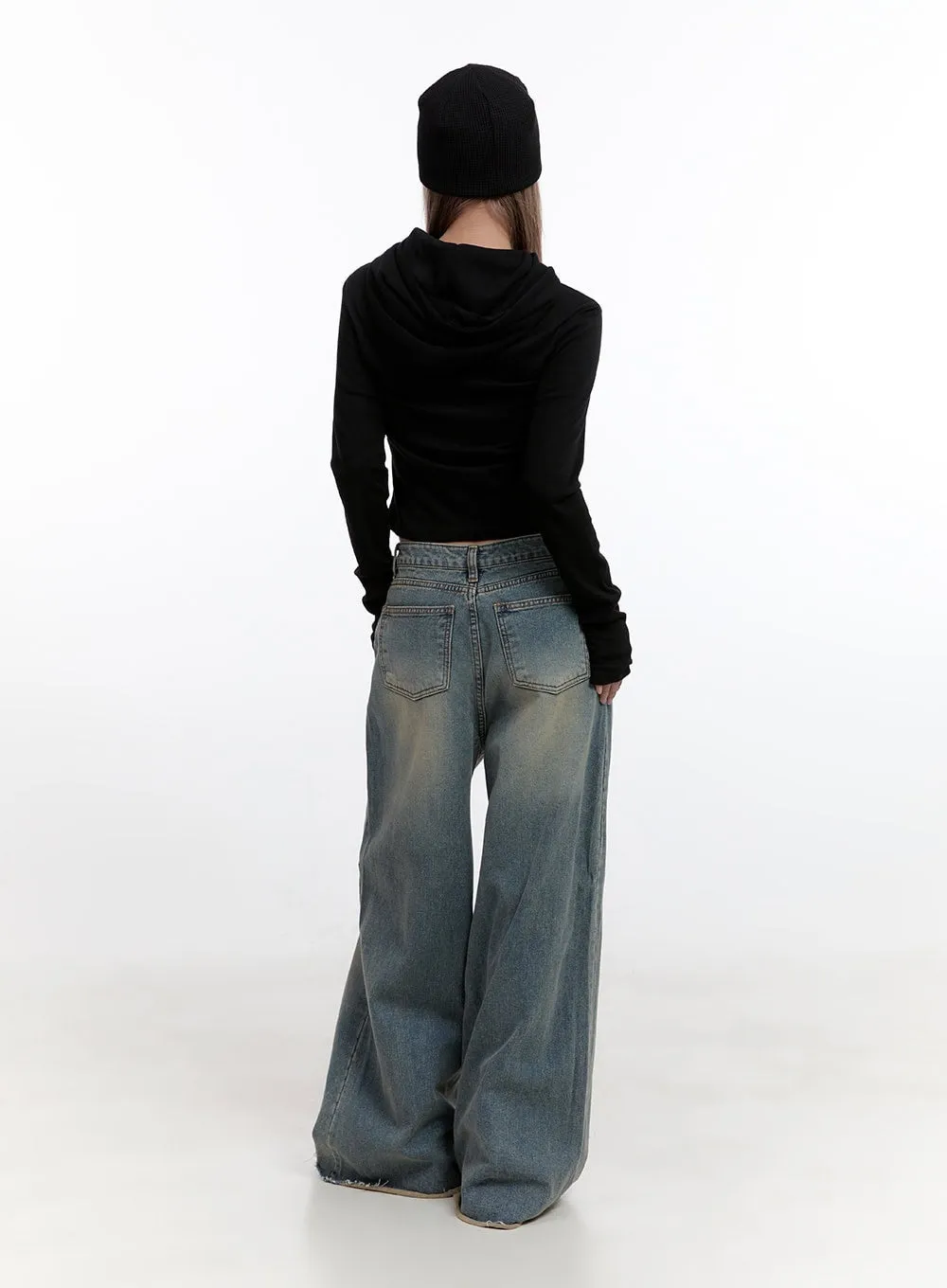 Felicia Cotton Wide Fit Baggy Jeans CN425