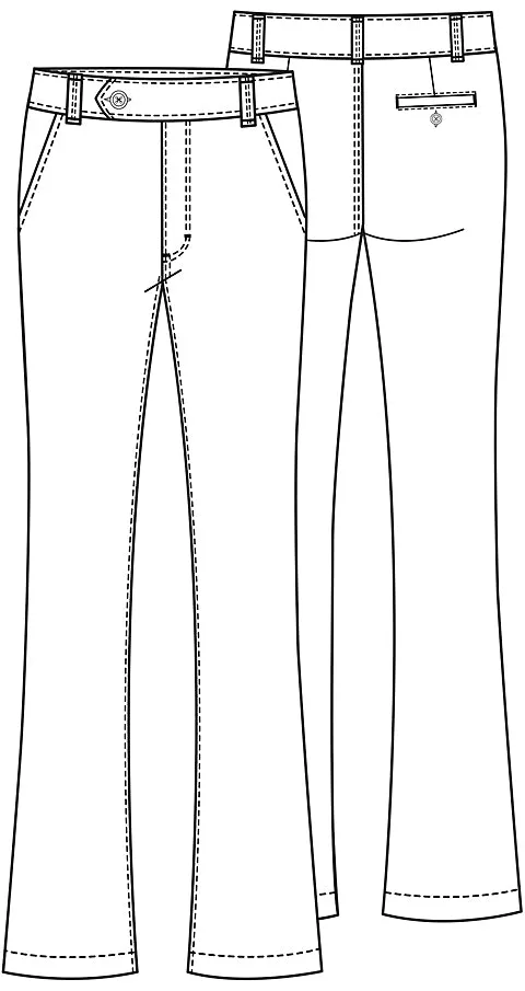 Girls Stretch Pants #CLR-51322