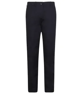 Henbury Ladies Stretch Chino Trousers | Navy