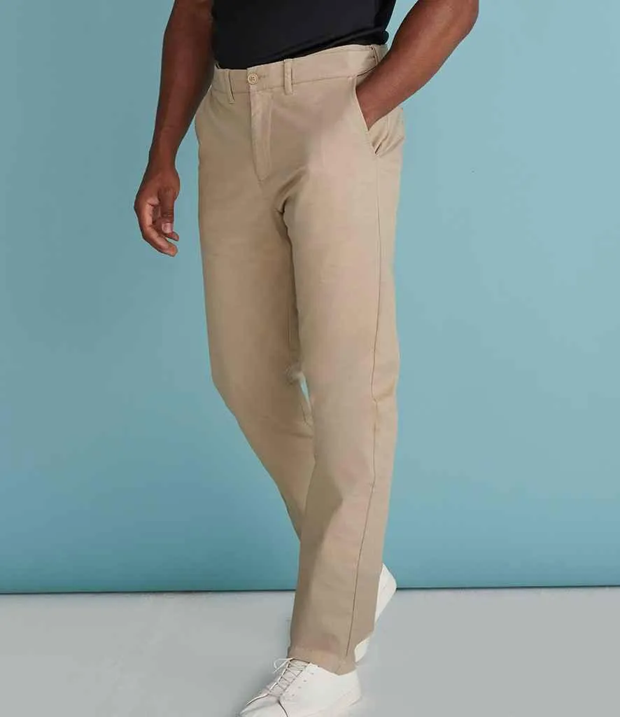 Henbury Stretch Flex Waistband Chino Trousers