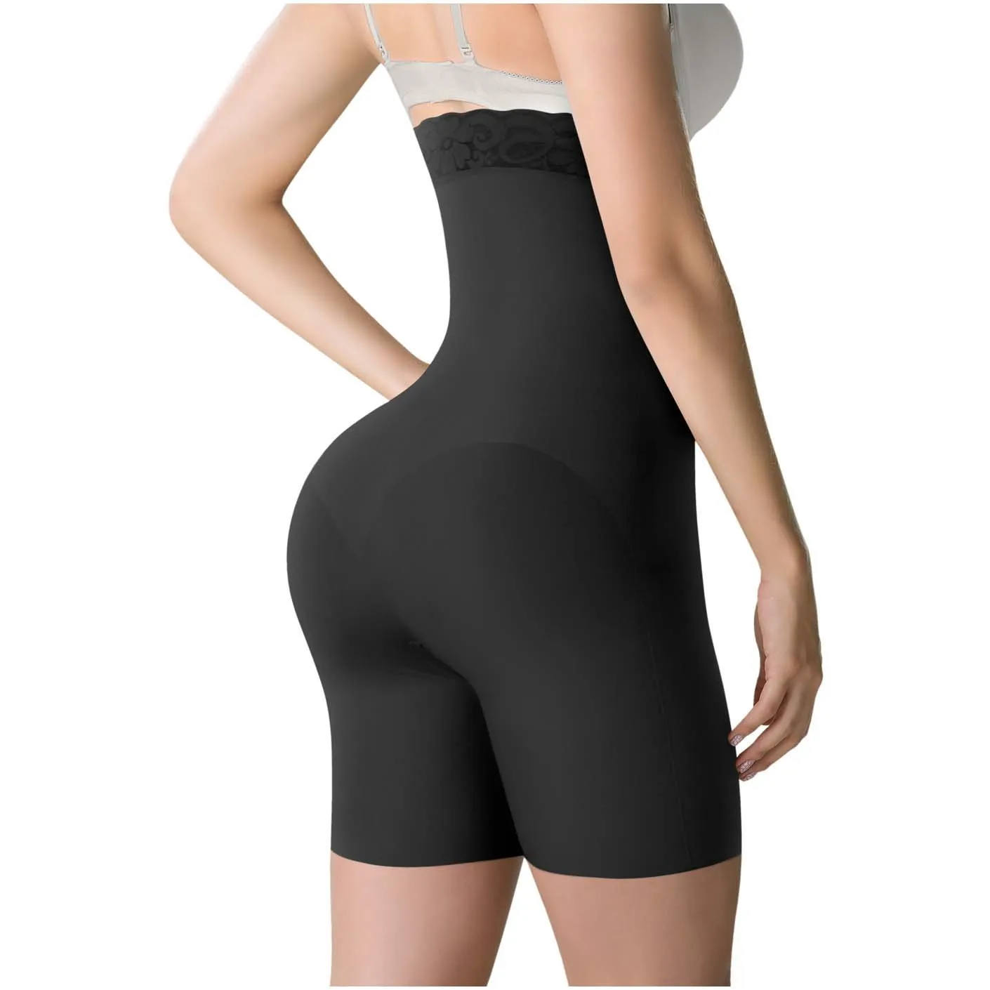 High Waisted Colombian Faja Shorts 2050