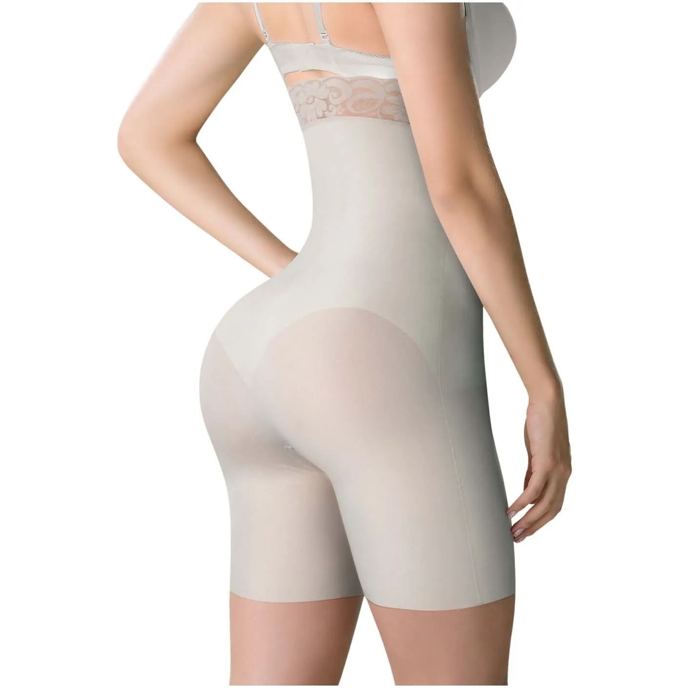 High Waisted Colombian Faja Shorts 2050