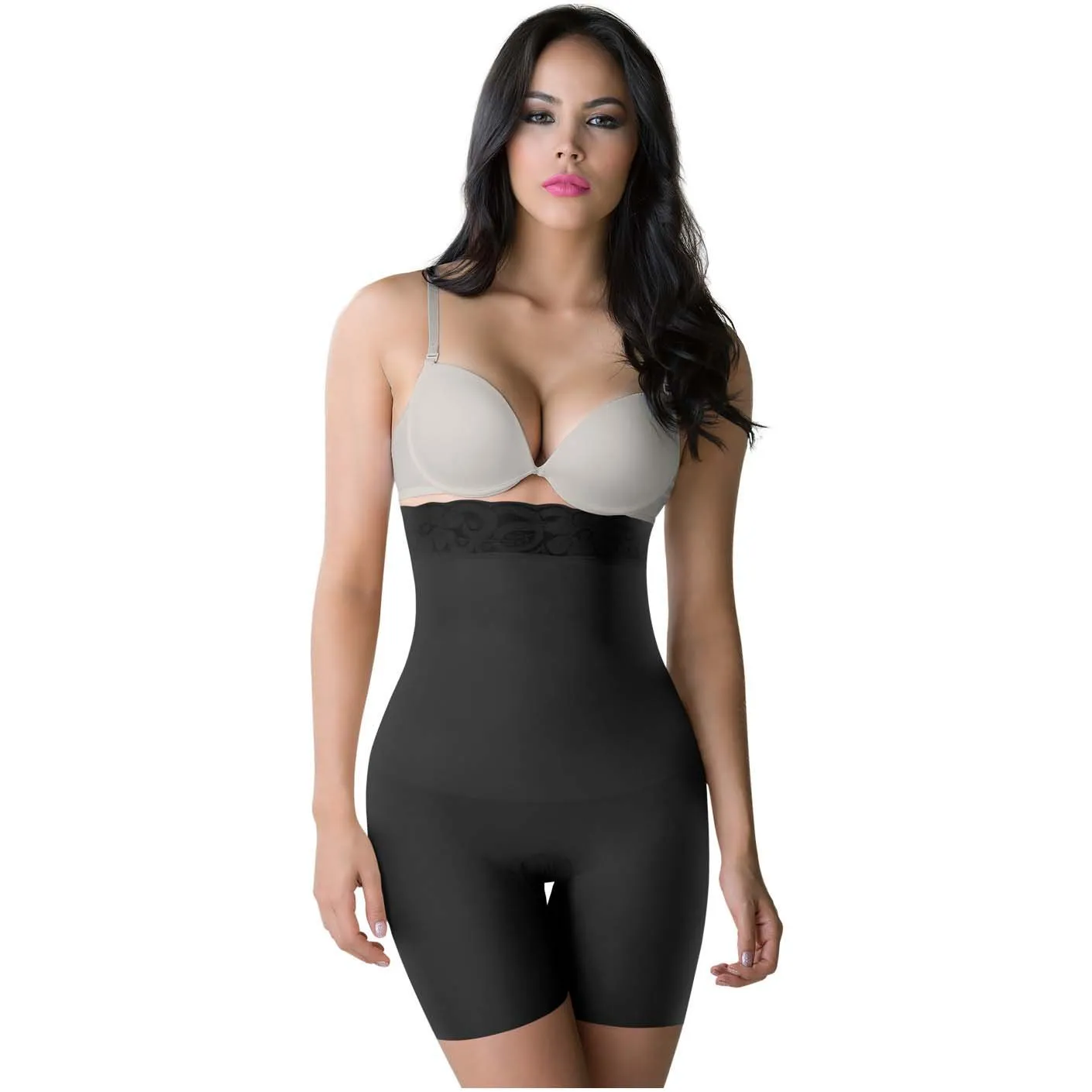 High Waisted Colombian Faja Shorts 2050