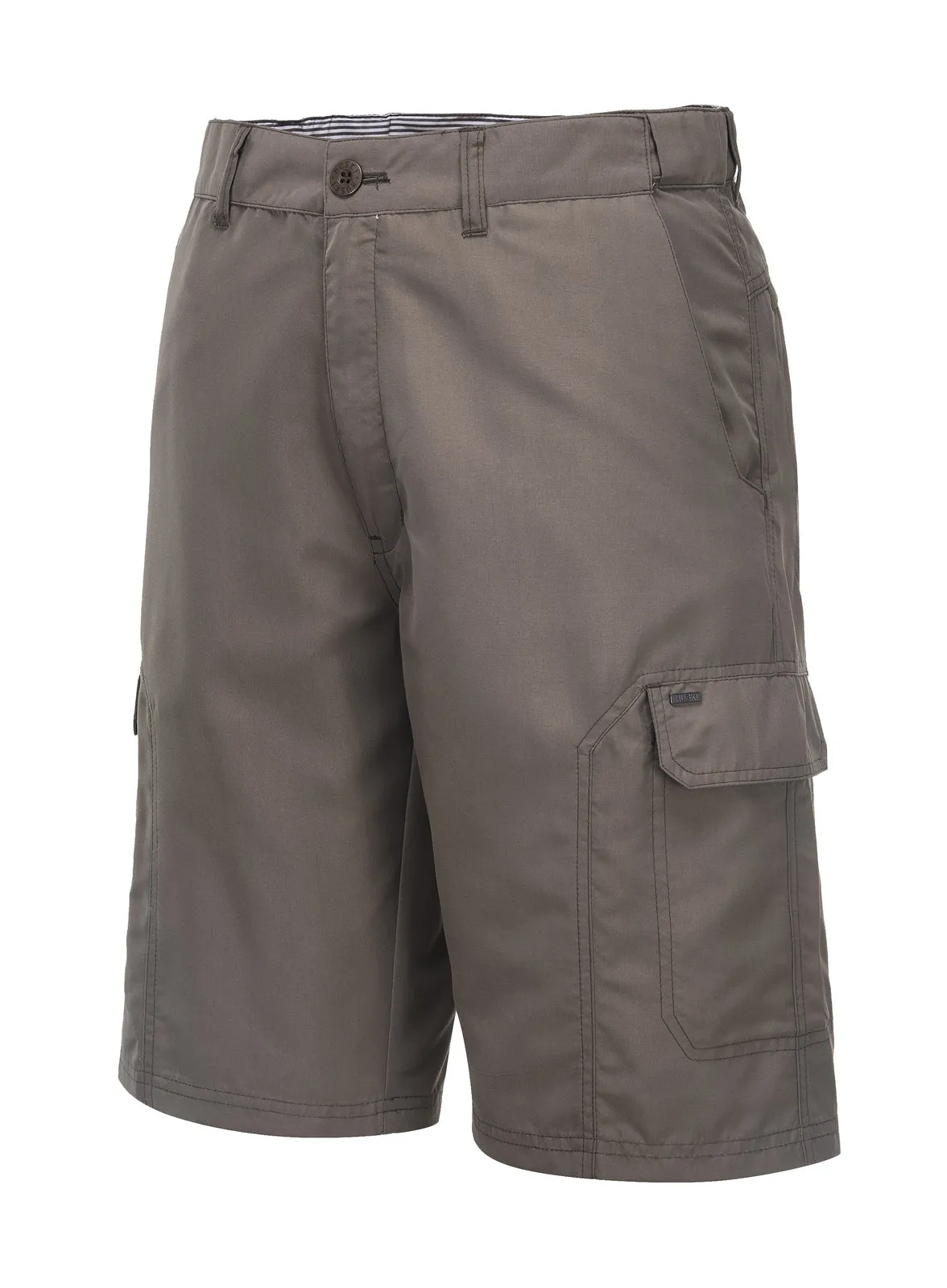 HUSKI Cargo Shorts Mens Cascade Microfibre Flexi Fit Short Army Military 515206