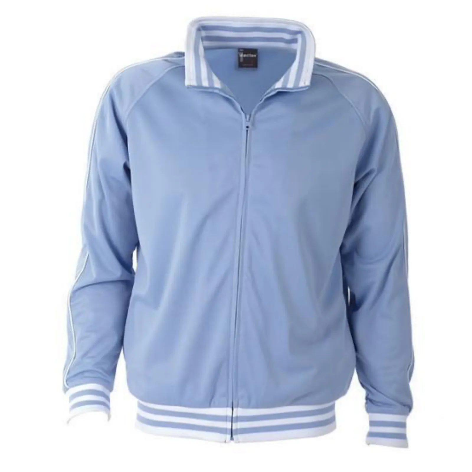 Identitee Mens Varsity Track Suit Top Jacket Jumper Long Sleeve Sunset Urban Casual