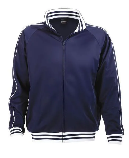 Identitee Mens Varsity Track Suit Top Jacket Jumper Long Sleeve Sunset Urban Casual