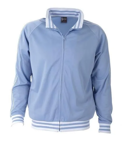 Identitee Mens Varsity Track Suit Top Jacket Jumper Long Sleeve Sunset Urban Casual