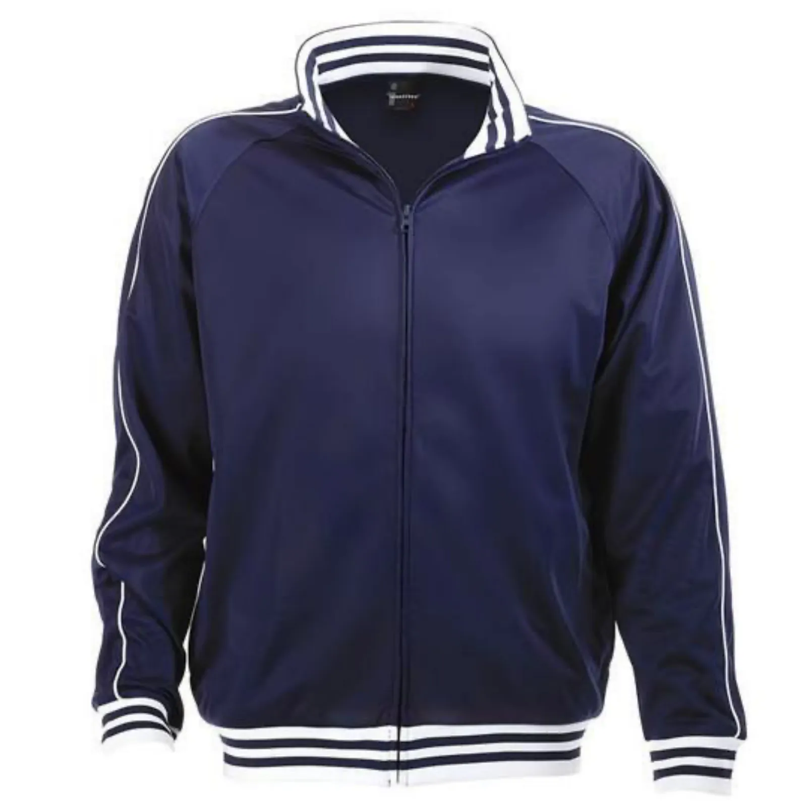 Identitee Mens Varsity Track Suit Top Jacket Jumper Long Sleeve Sunset Urban Casual