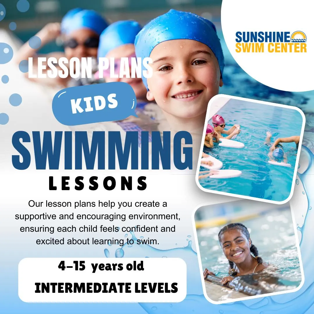 Learn to Swim- Lesson Plans Level 4-6 (Intermediate Levels)