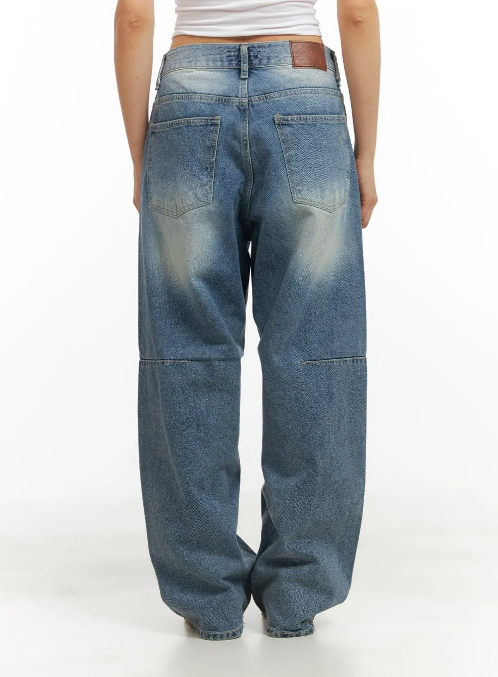 Low Rise Baggy Jeans (Unisex) CY417