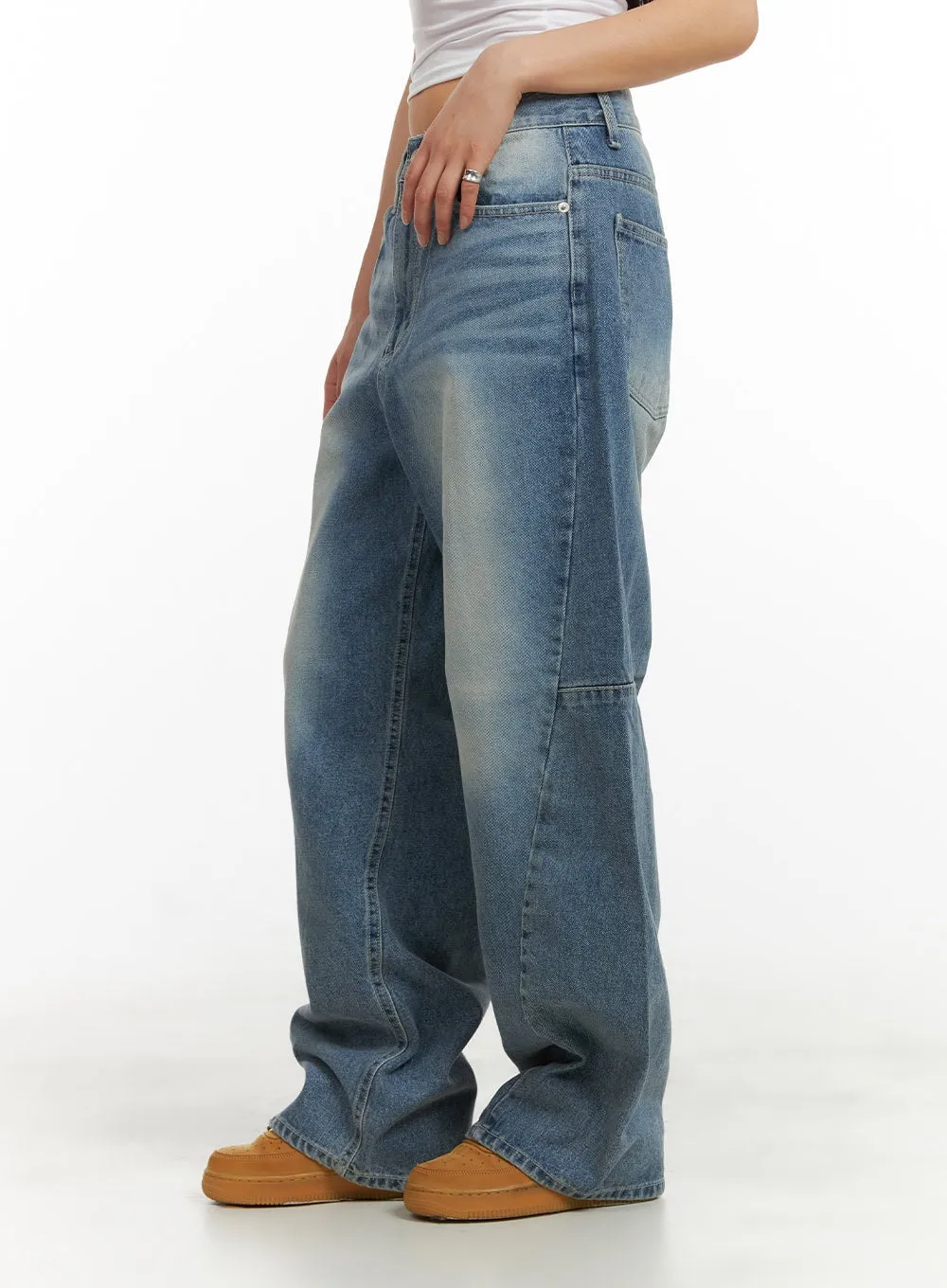 Low Rise Baggy Jeans (Unisex) CY417