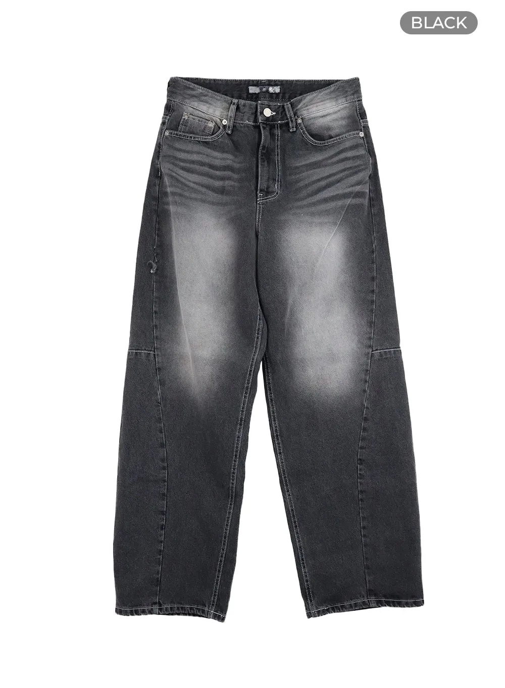 Low Rise Baggy Jeans (Unisex) CY417