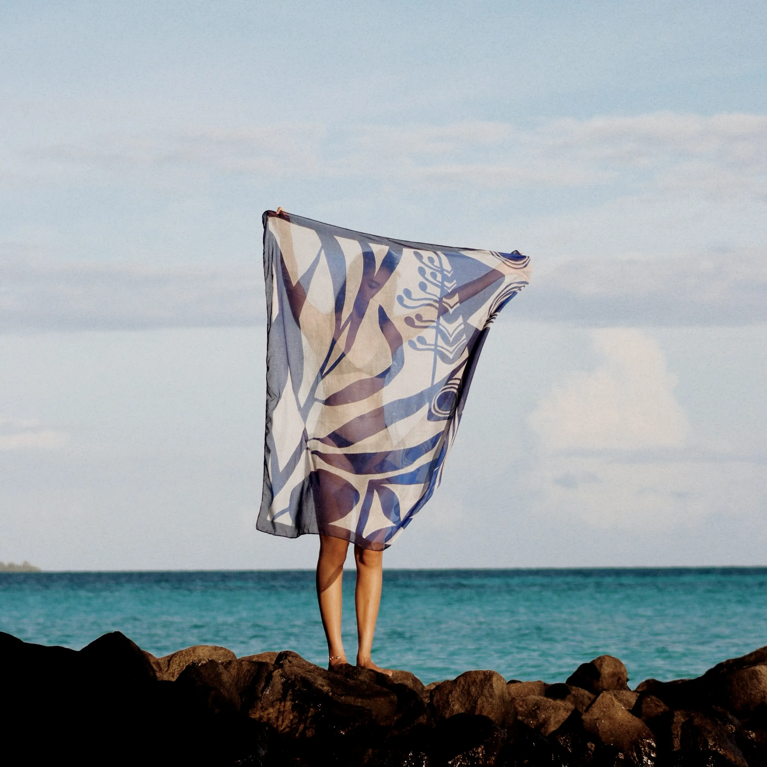 Olive & Fig Sarong (Square)