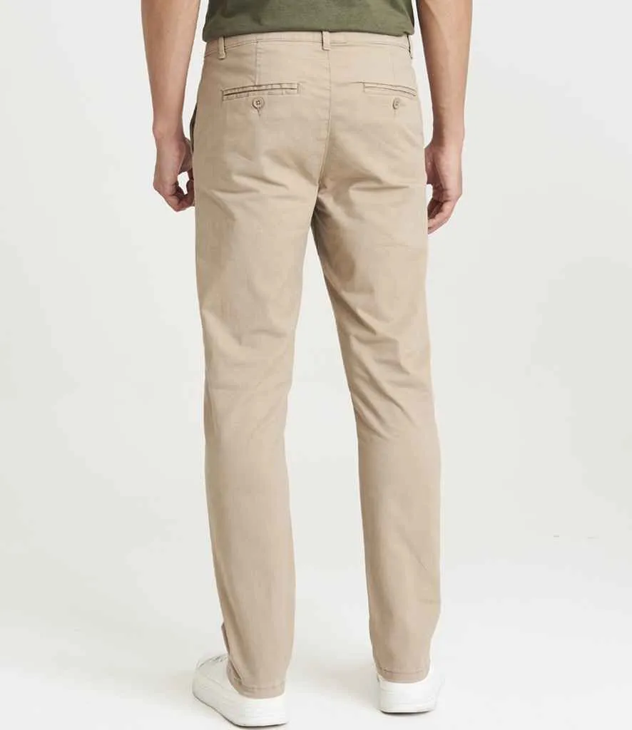 So Denim Adam Slim Chino Trousers | Stone