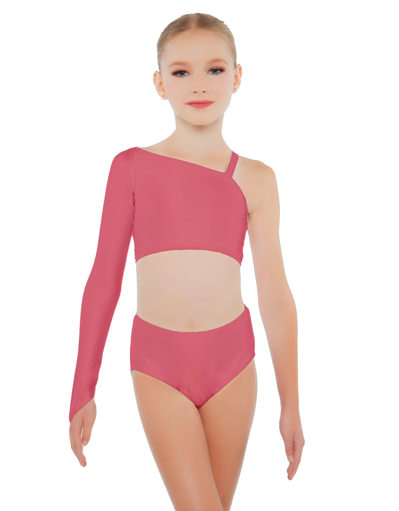 Solid Lycra High Waisted Brief