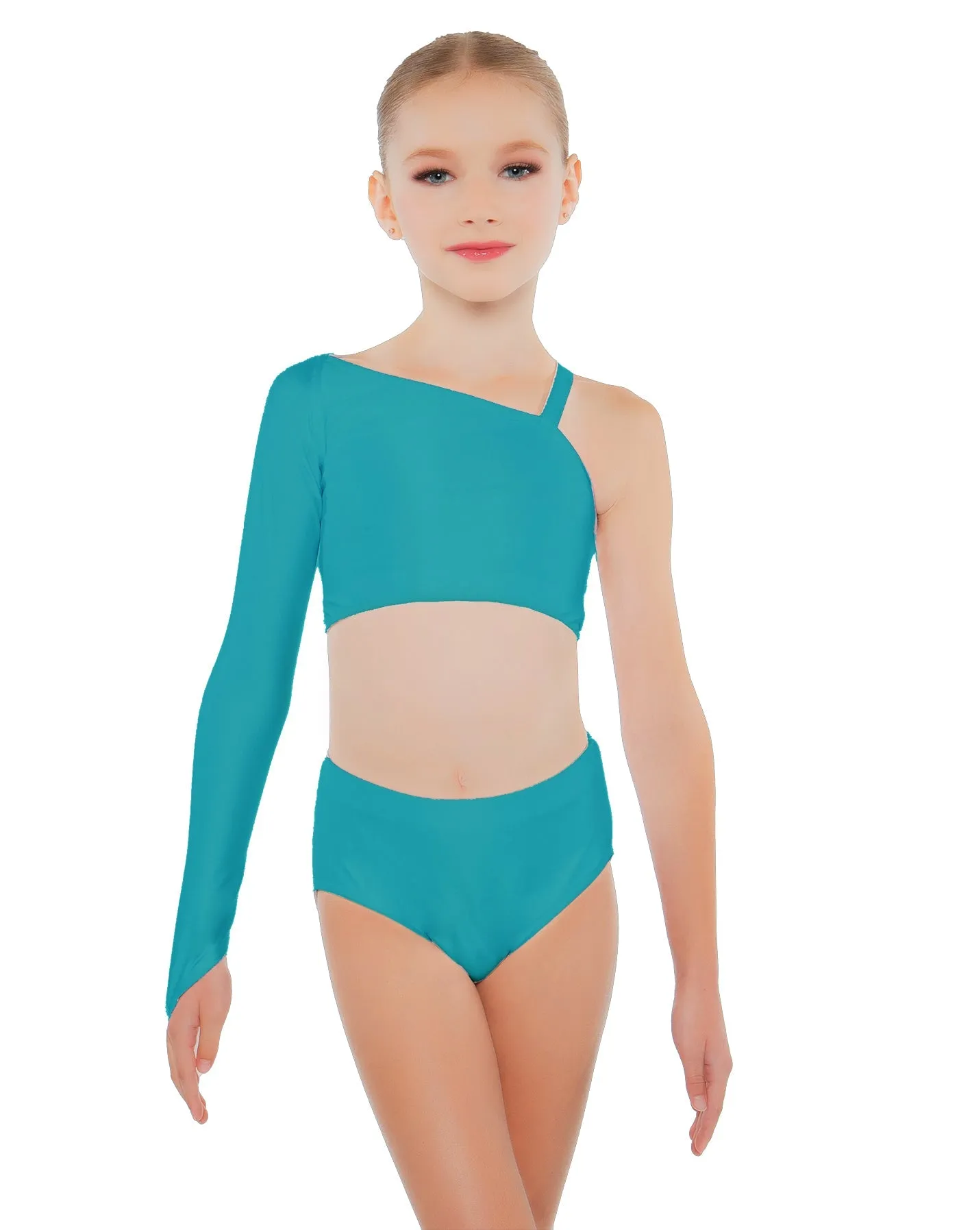 Solid Lycra High Waisted Brief