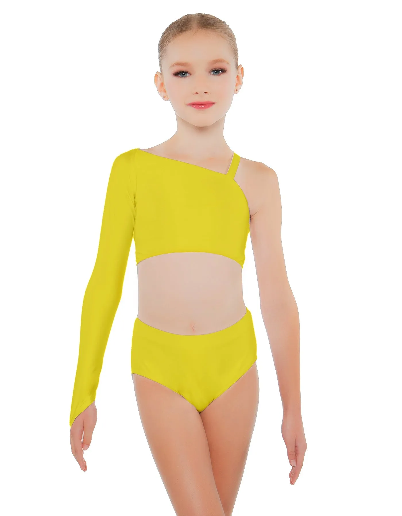 Solid Lycra High Waisted Brief