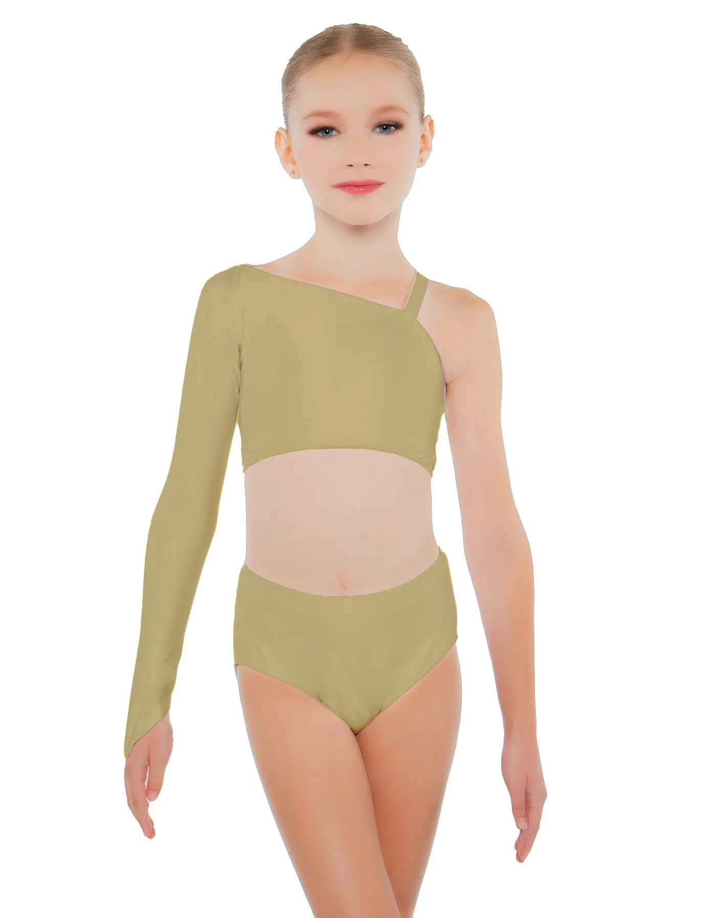 Solid Lycra High Waisted Brief