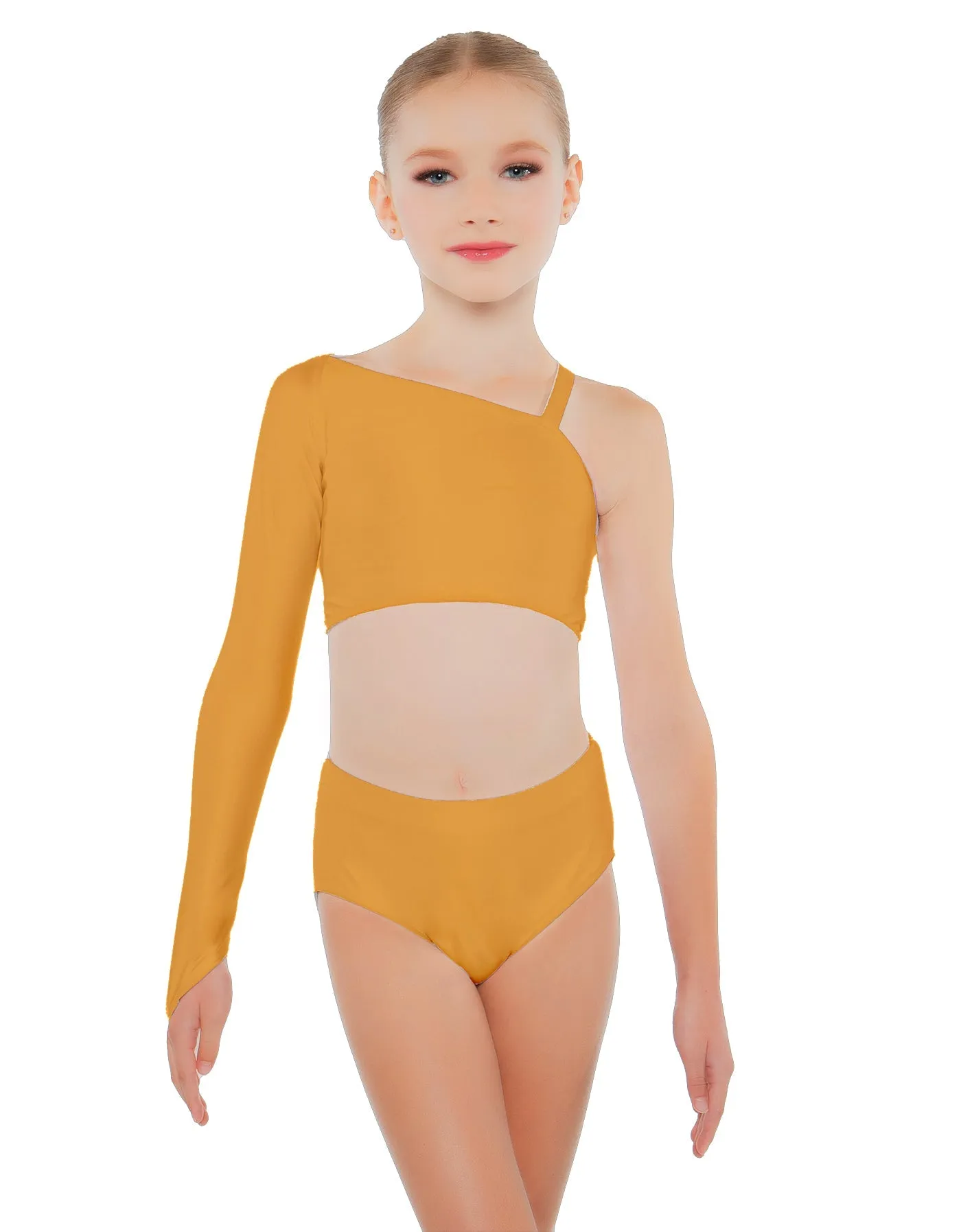 Solid Lycra High Waisted Brief