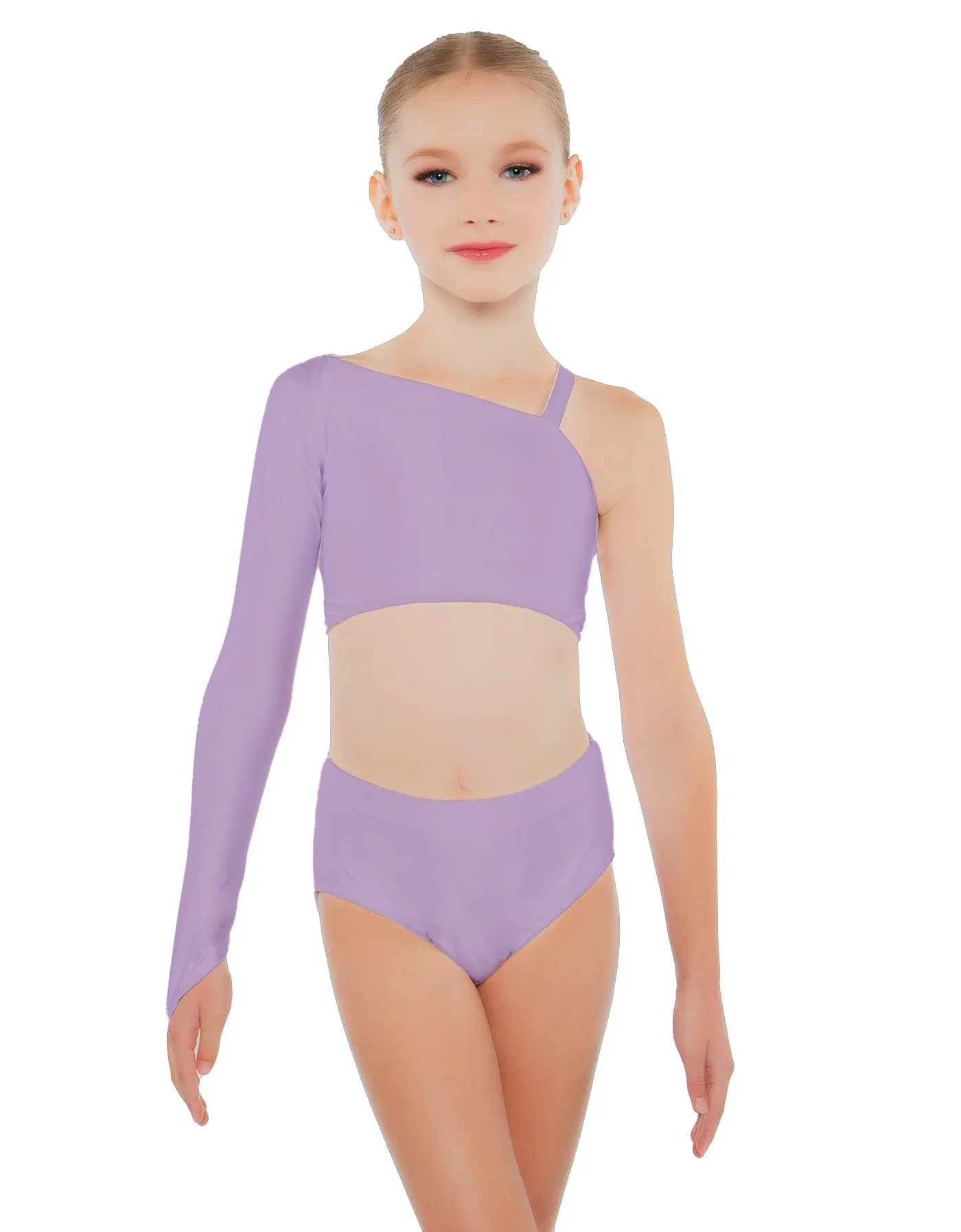 Solid Lycra High Waisted Brief