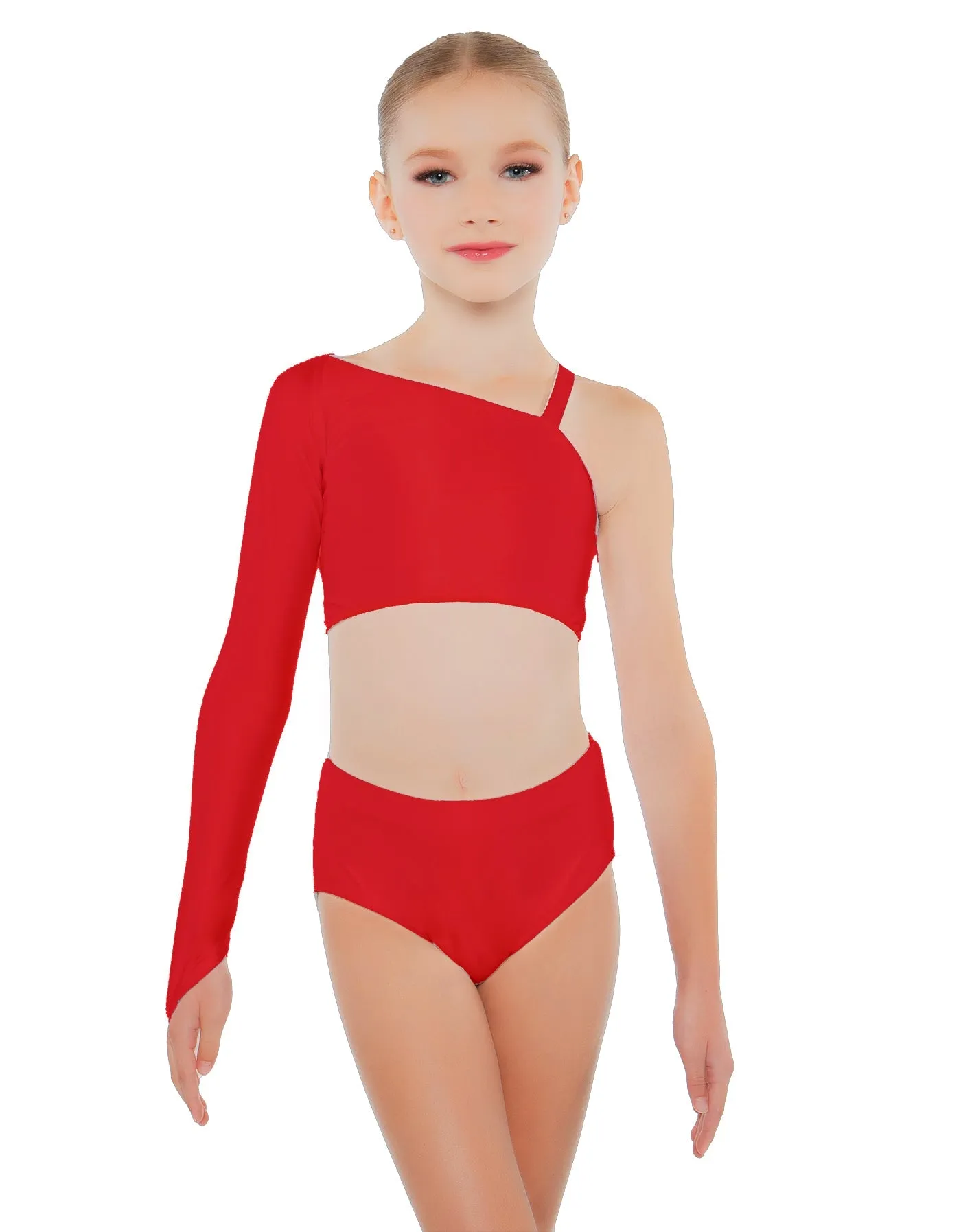 Solid Lycra High Waisted Brief