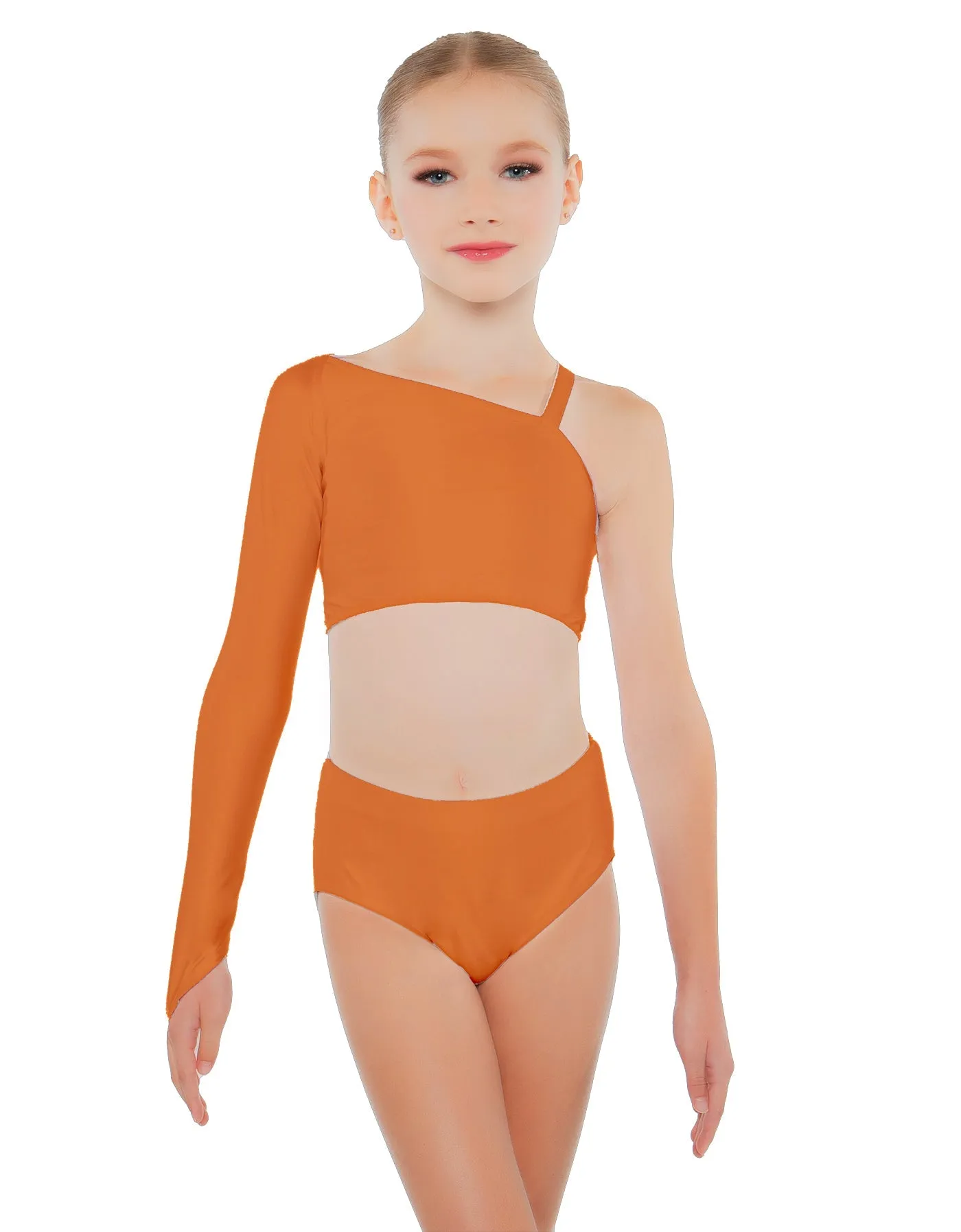 Solid Lycra High Waisted Brief