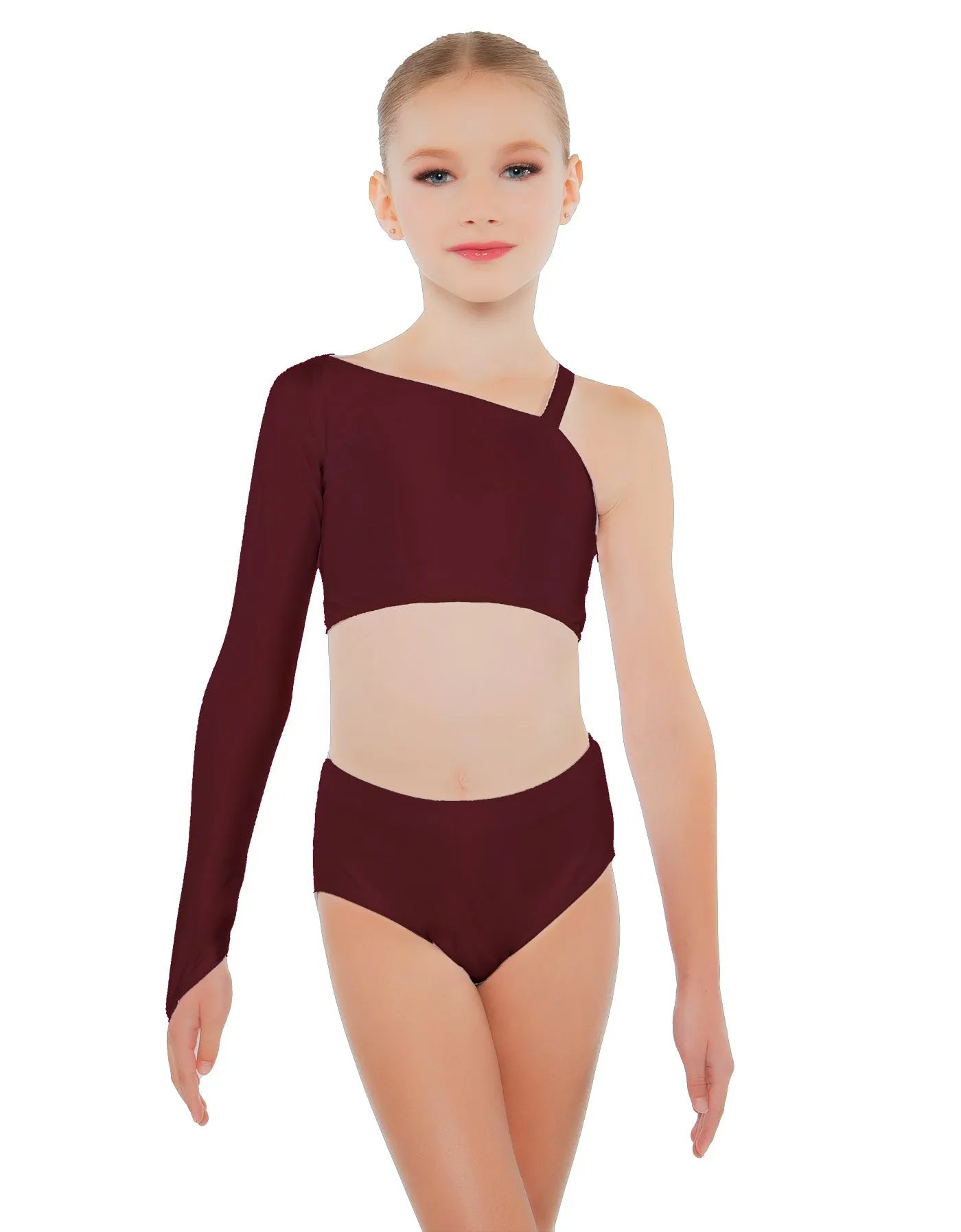 Solid Lycra High Waisted Brief