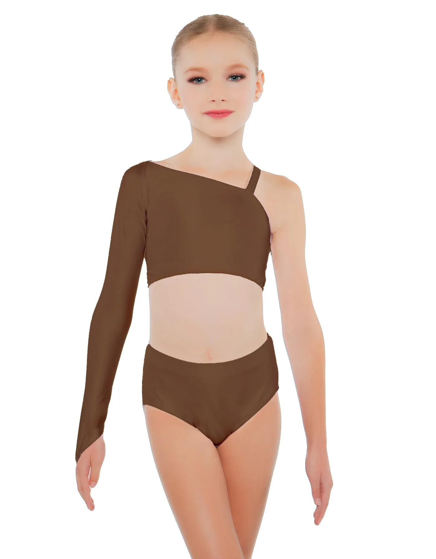 Solid Lycra High Waisted Brief