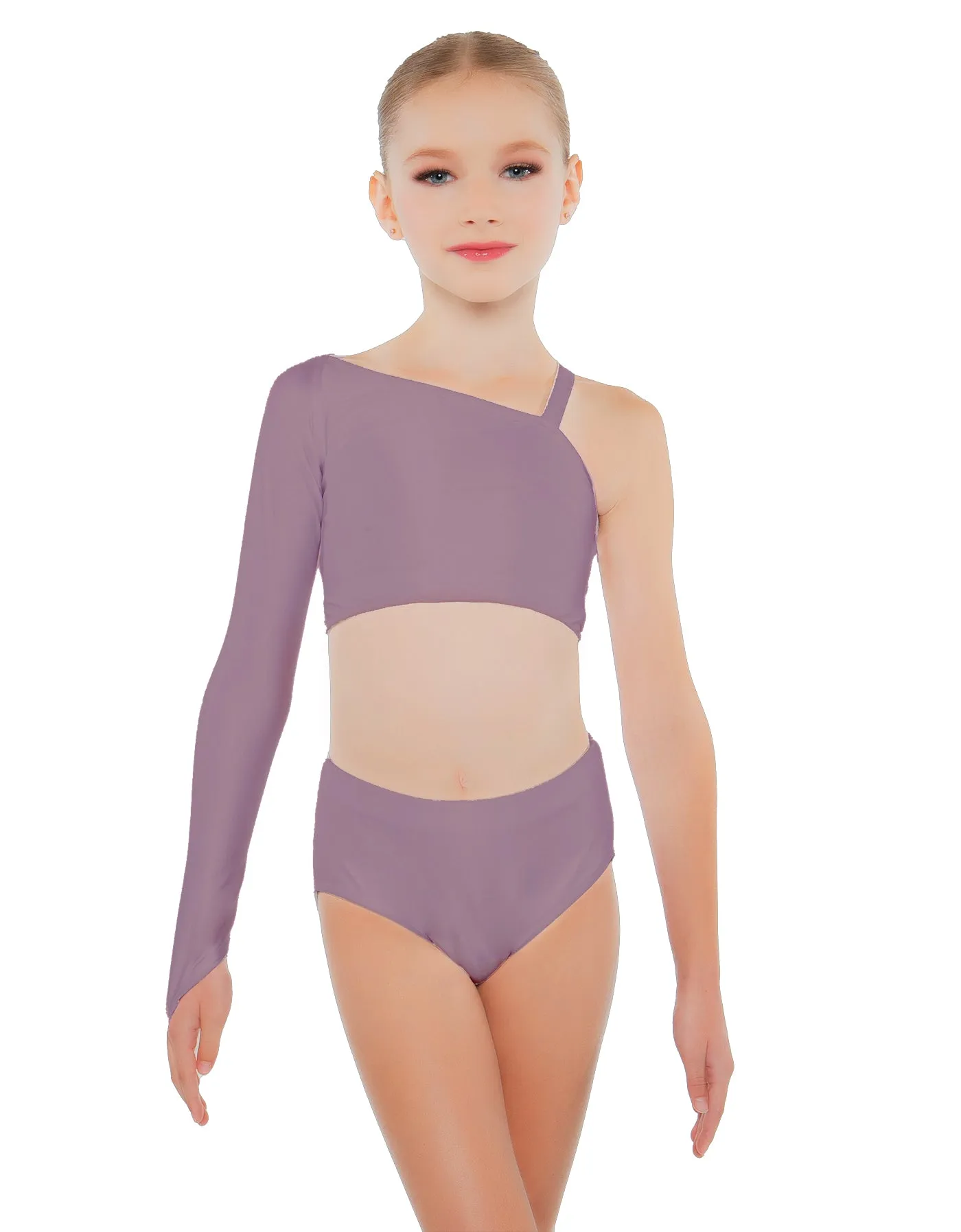 Solid Lycra High Waisted Brief