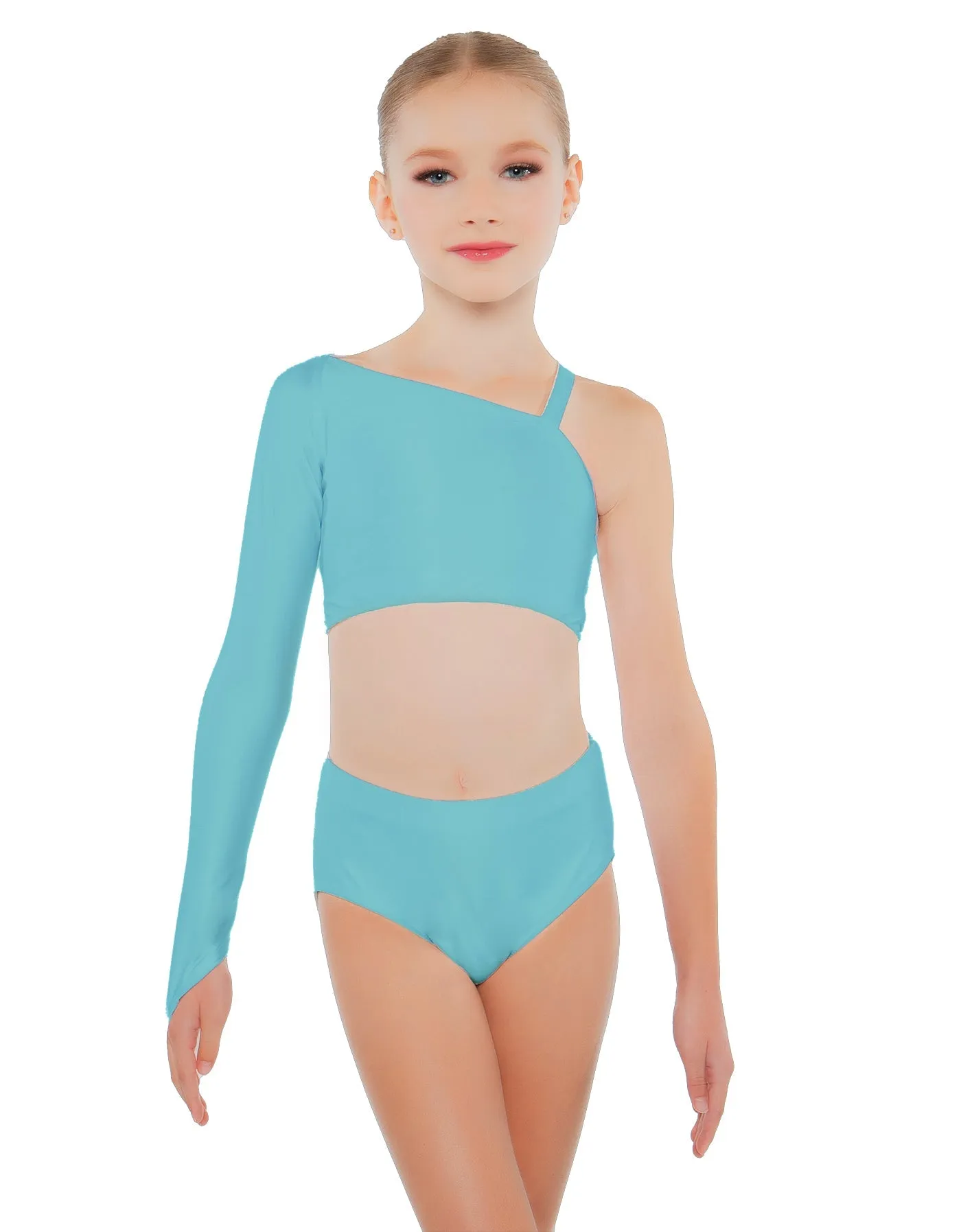 Solid Lycra High Waisted Brief
