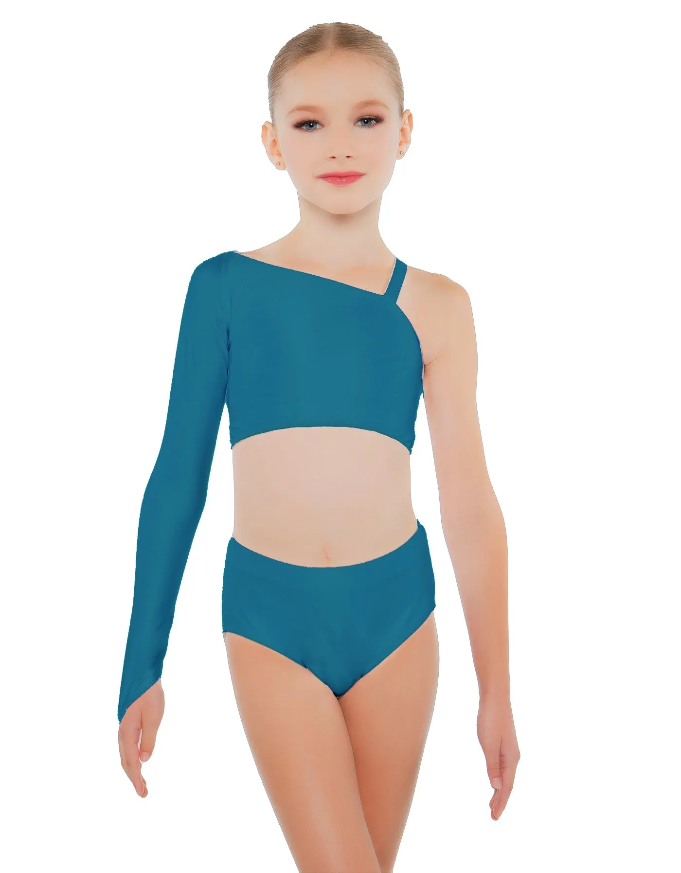 Solid Lycra High Waisted Brief