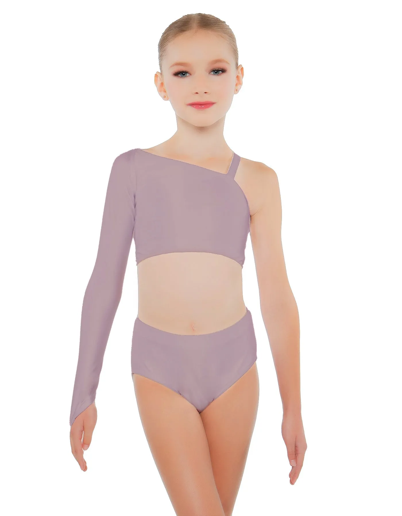 Solid Lycra High Waisted Brief