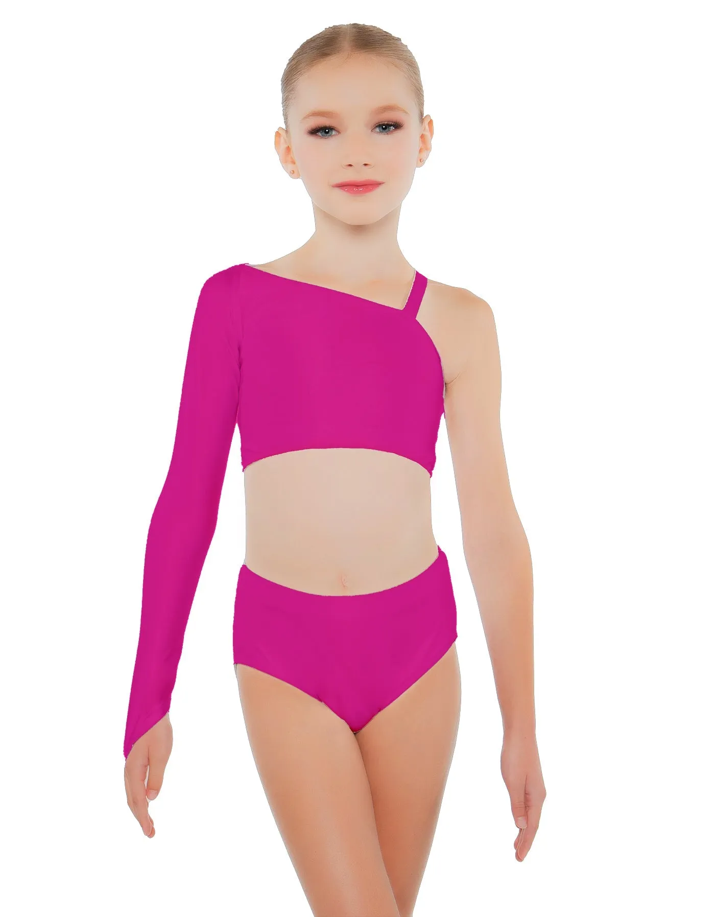 Solid Lycra High Waisted Brief