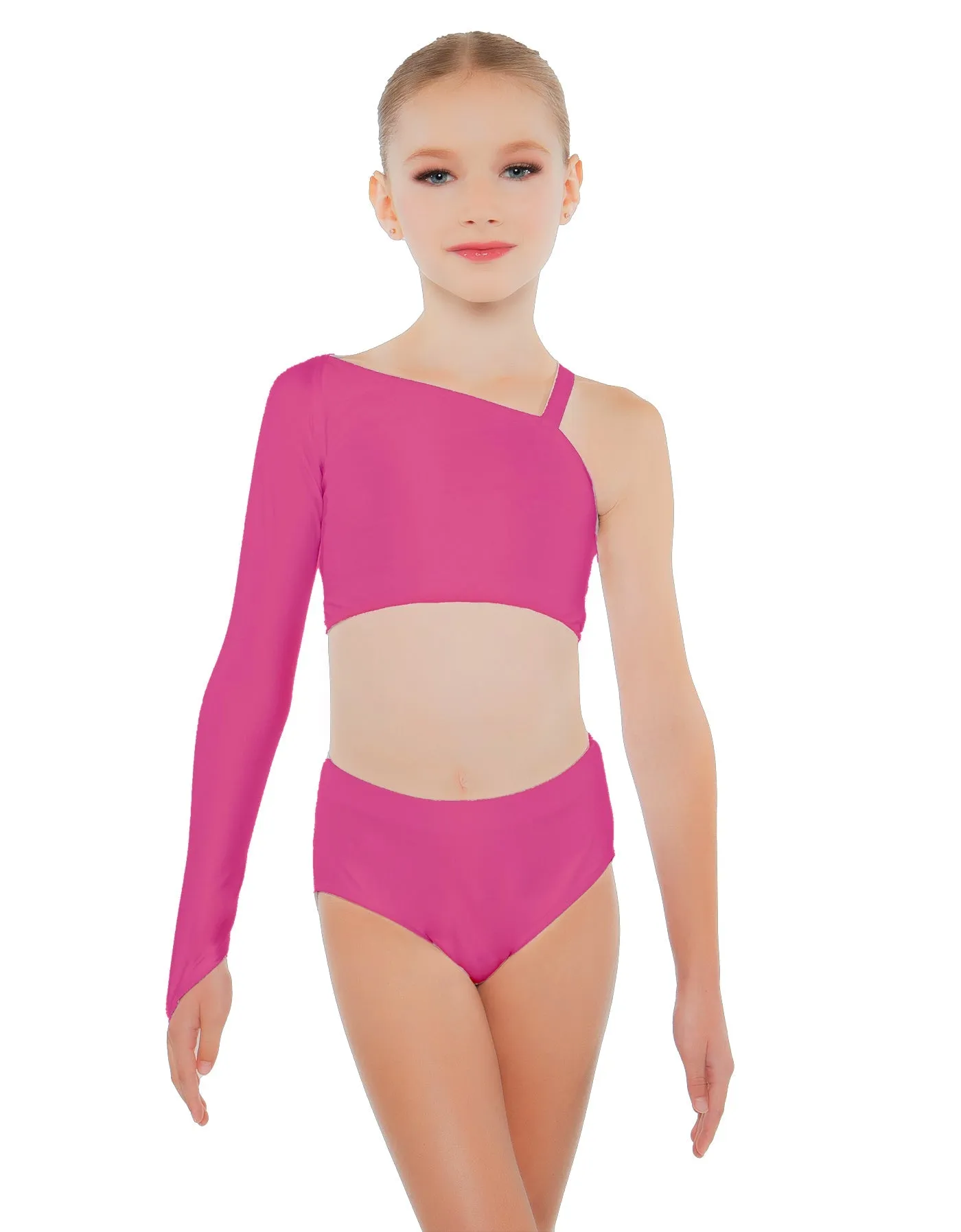 Solid Lycra High Waisted Brief