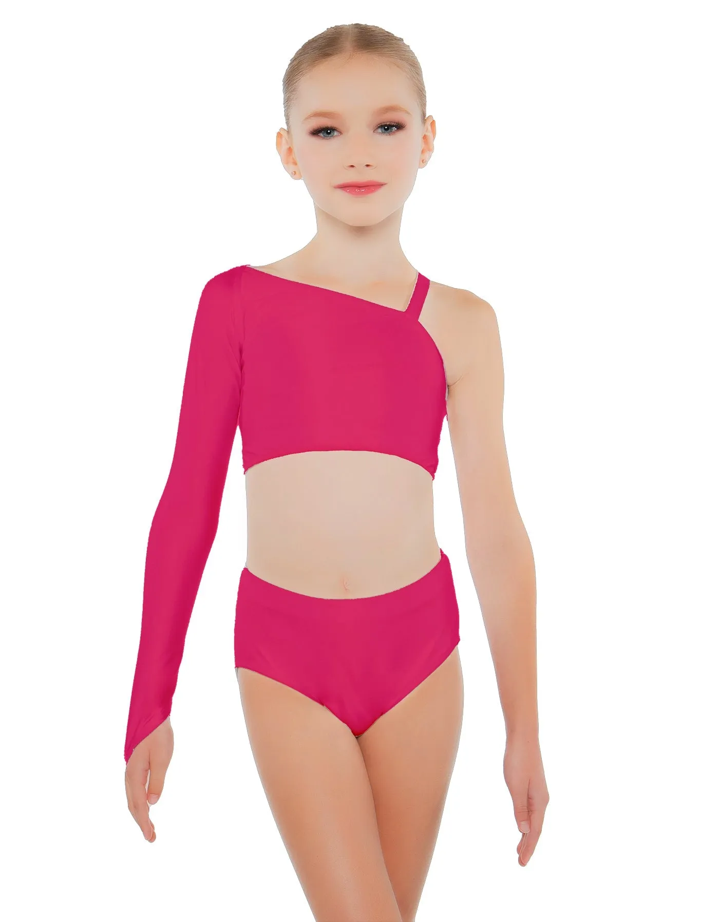 Solid Lycra High Waisted Brief