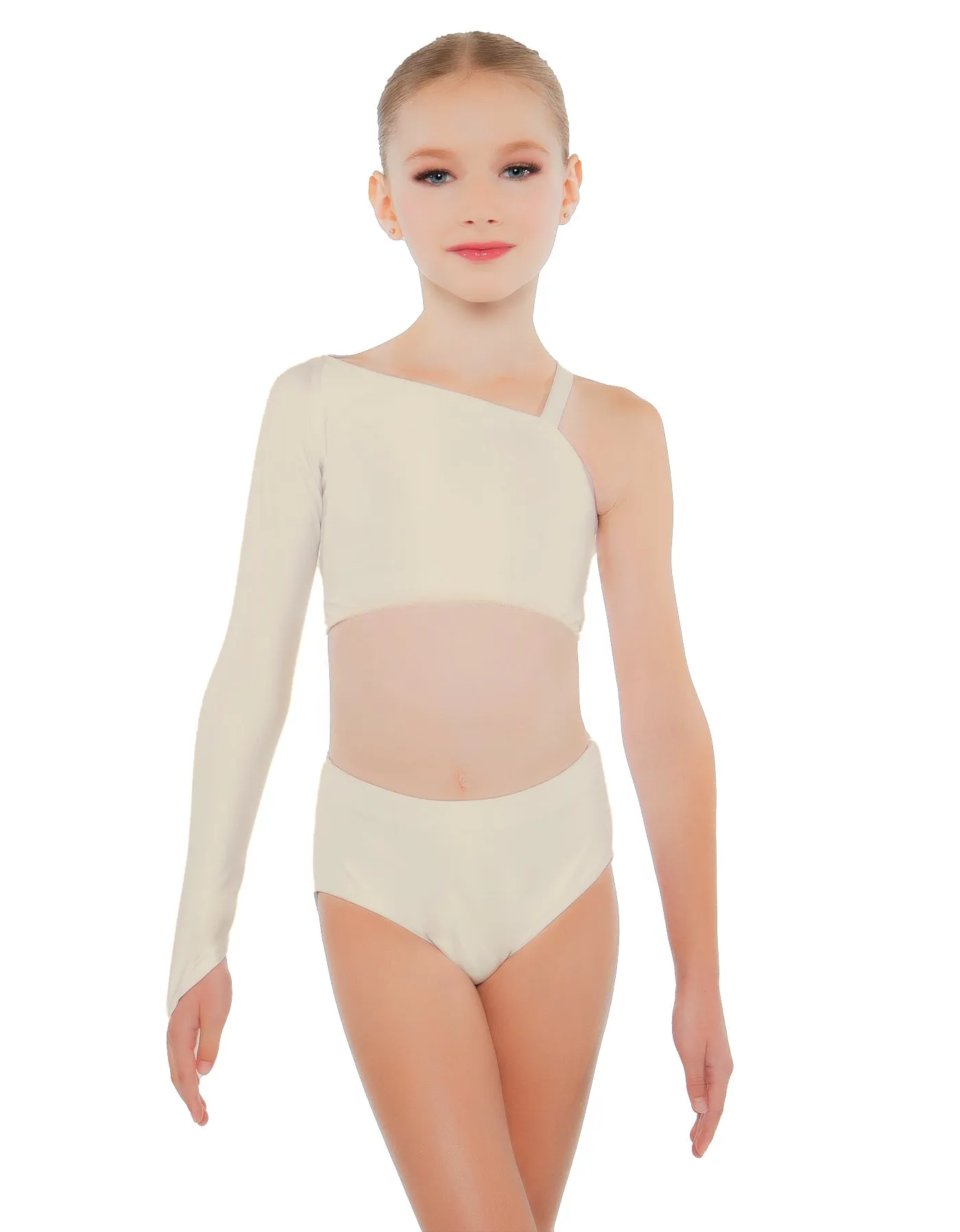 Solid Lycra High Waisted Brief