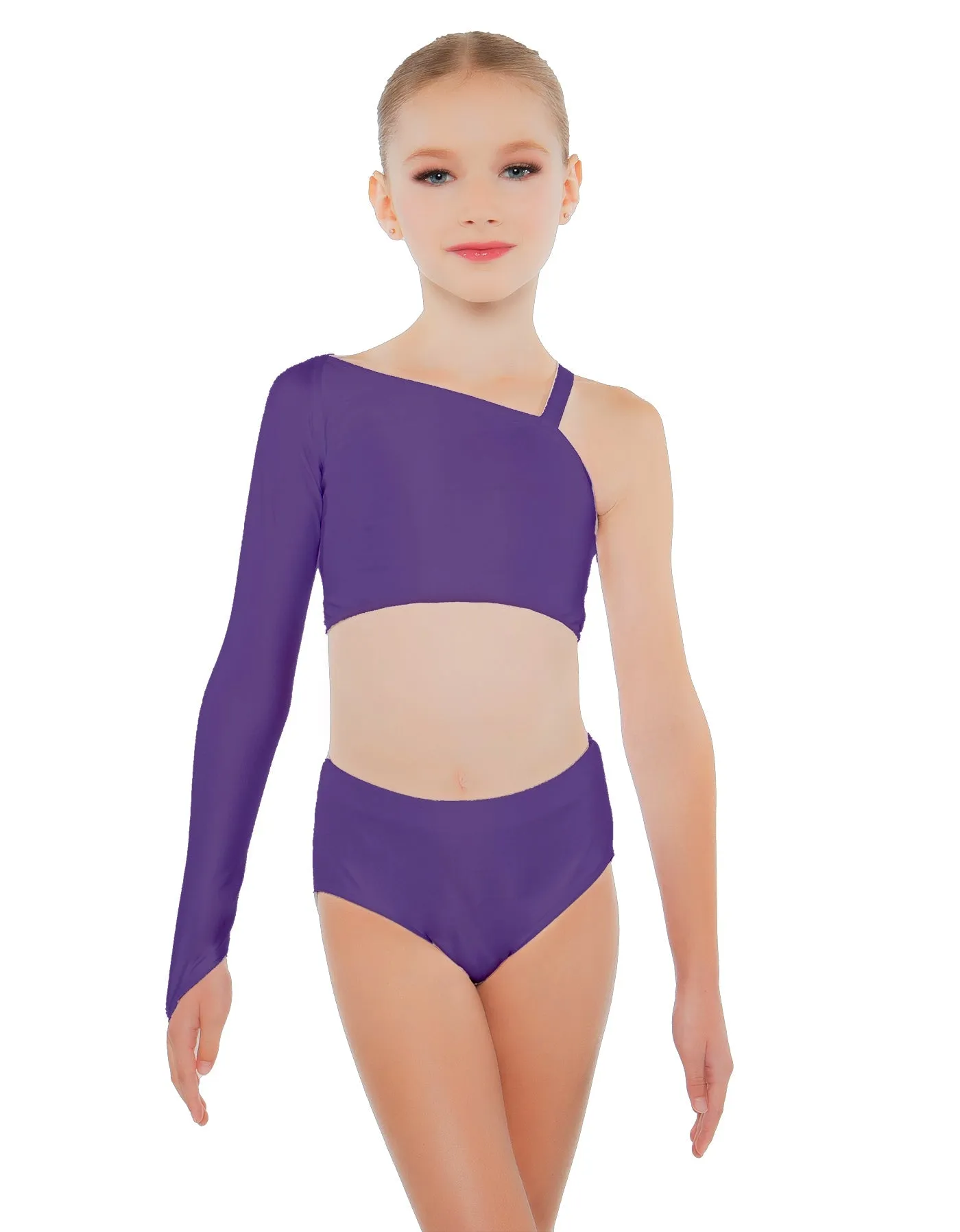 Solid Lycra High Waisted Brief
