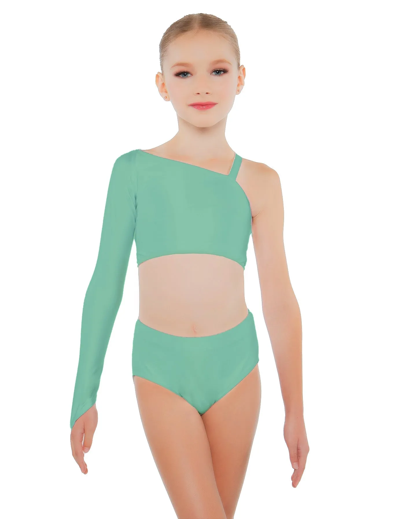 Solid Lycra High Waisted Brief