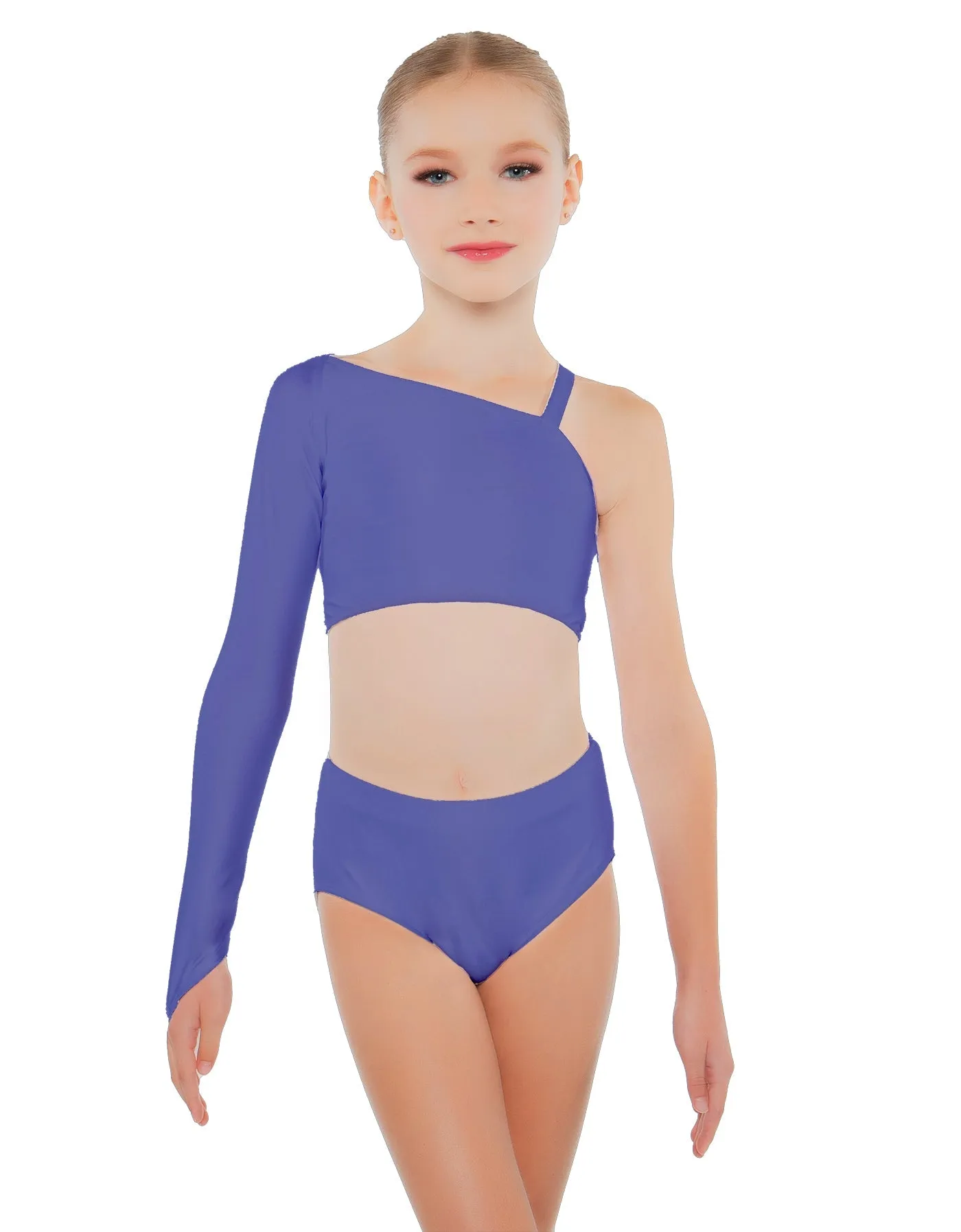 Solid Lycra High Waisted Brief
