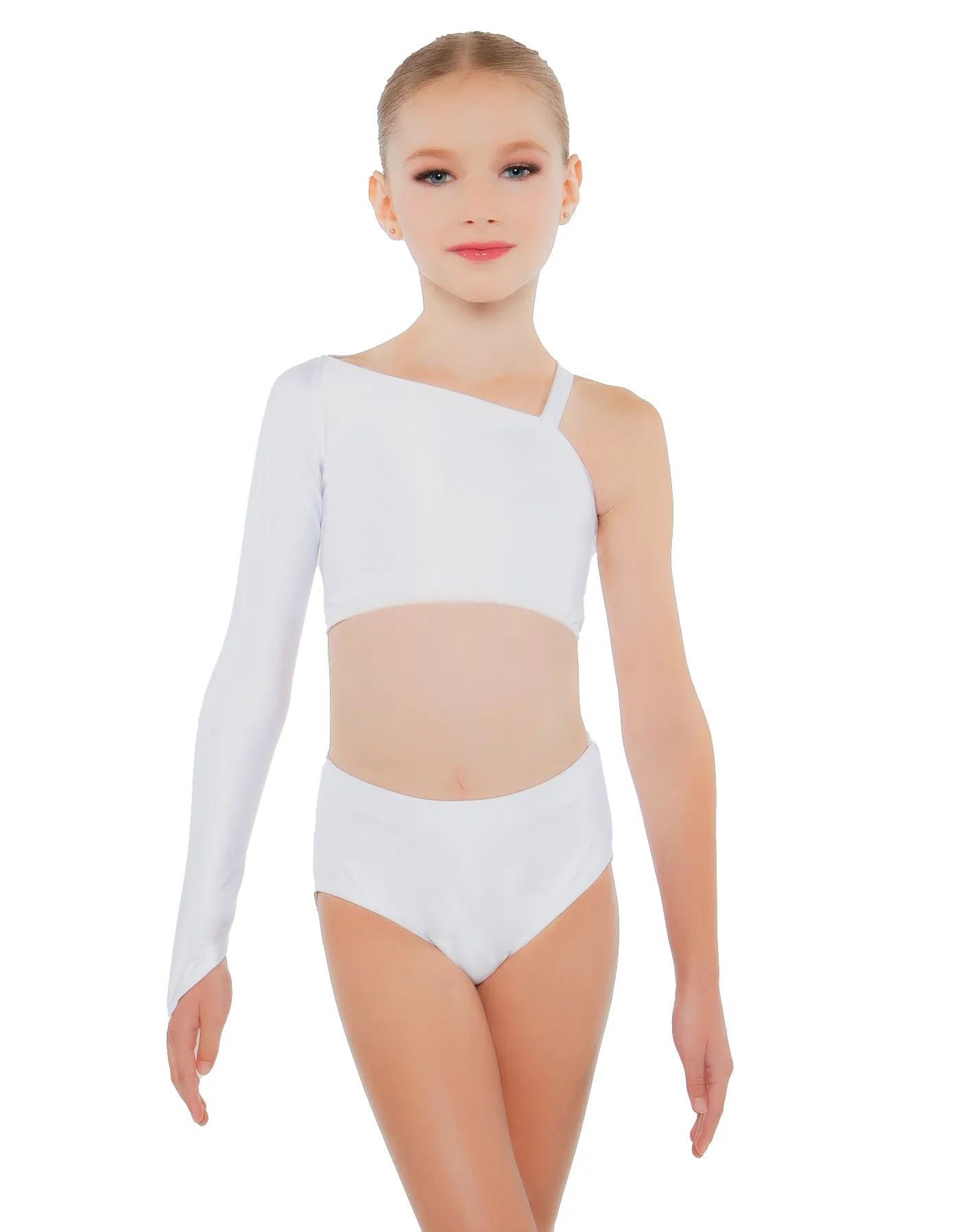 Solid Lycra High Waisted Brief