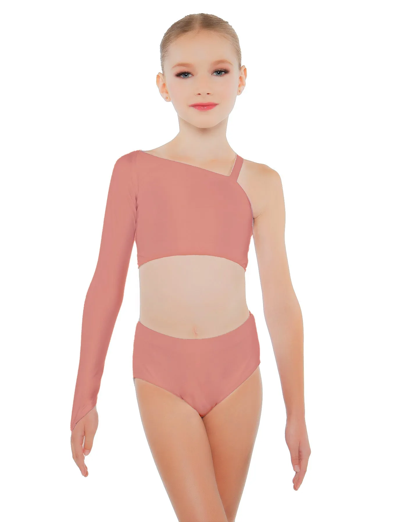 Solid Lycra High Waisted Brief