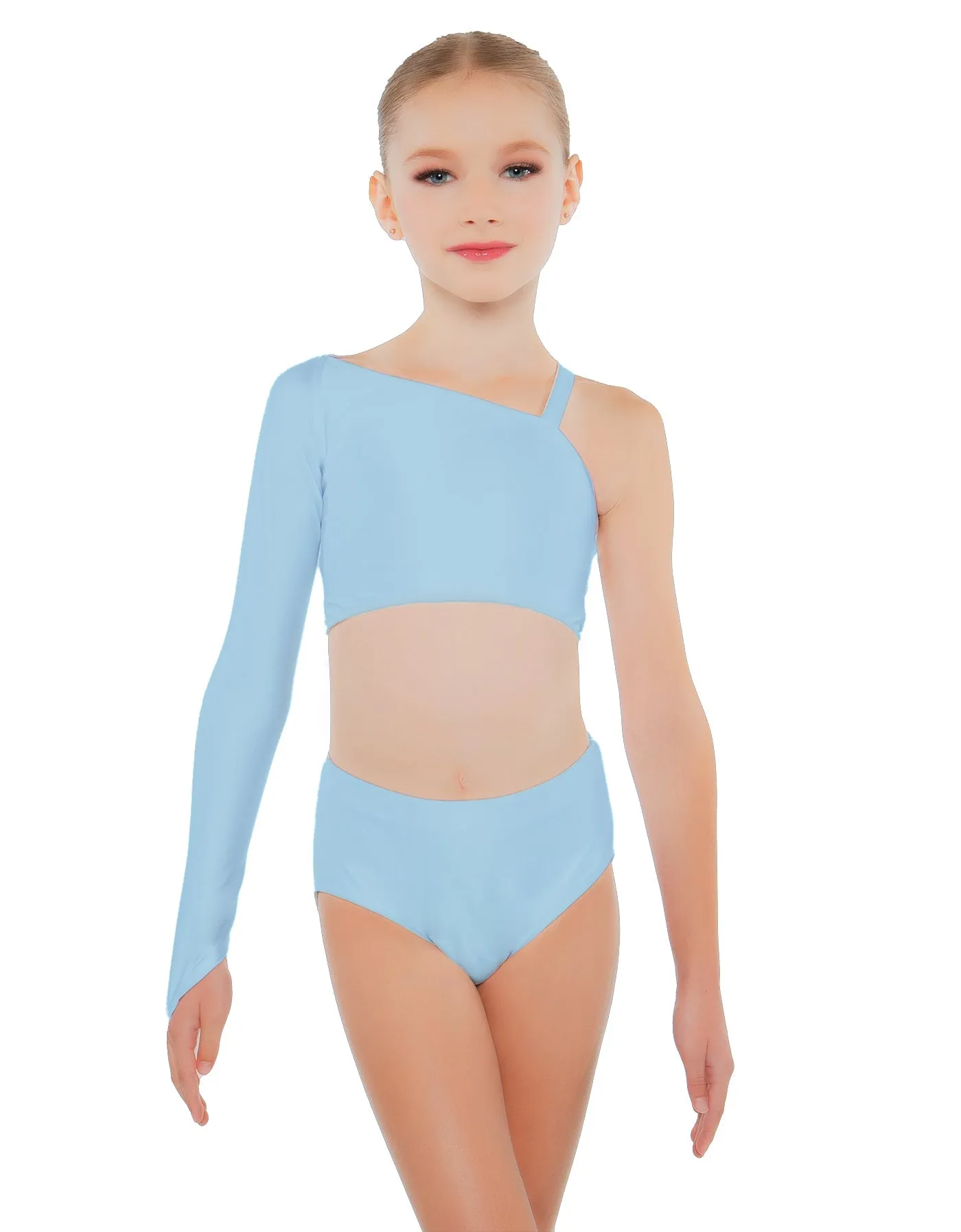Solid Lycra High Waisted Brief