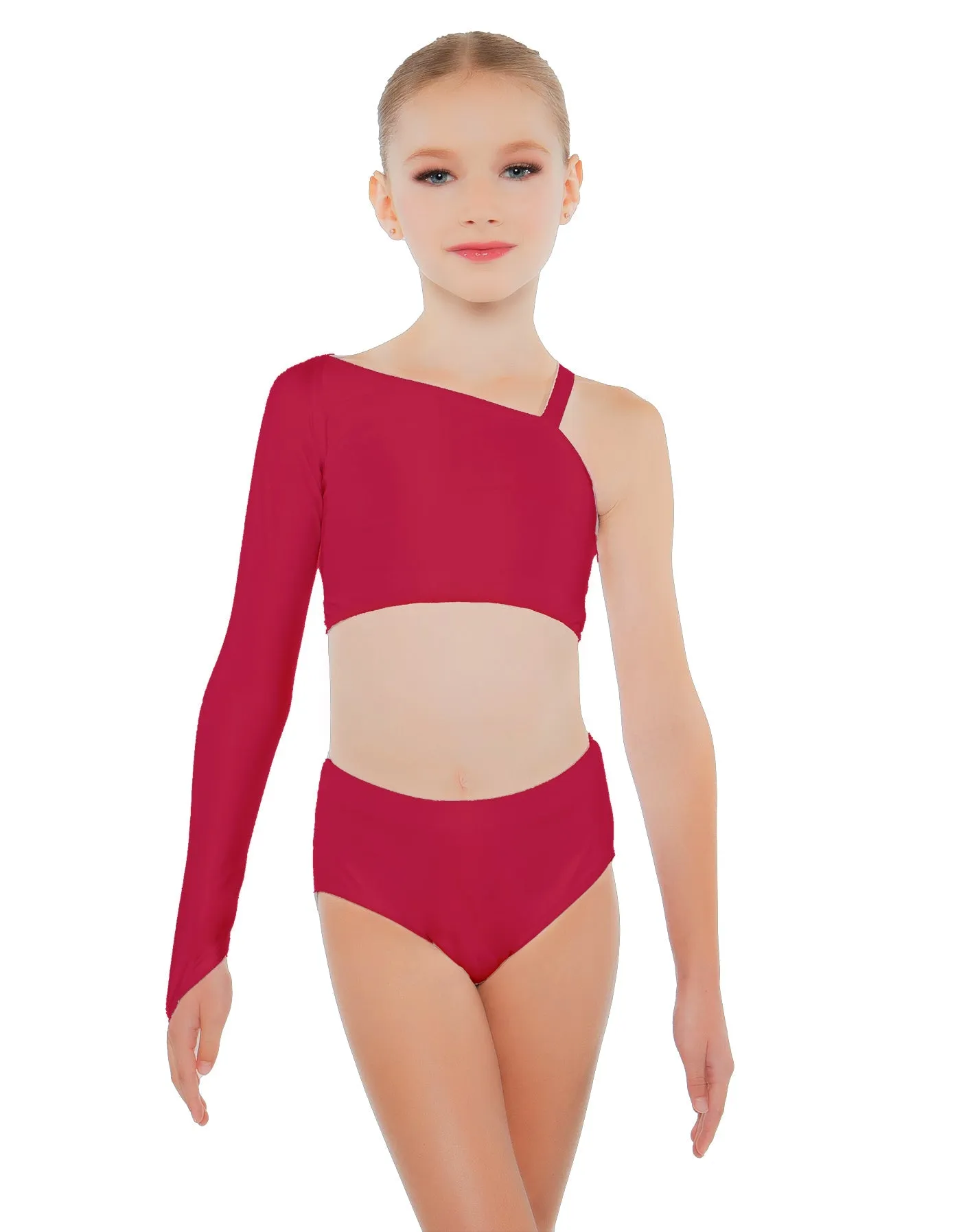 Solid Lycra High Waisted Brief