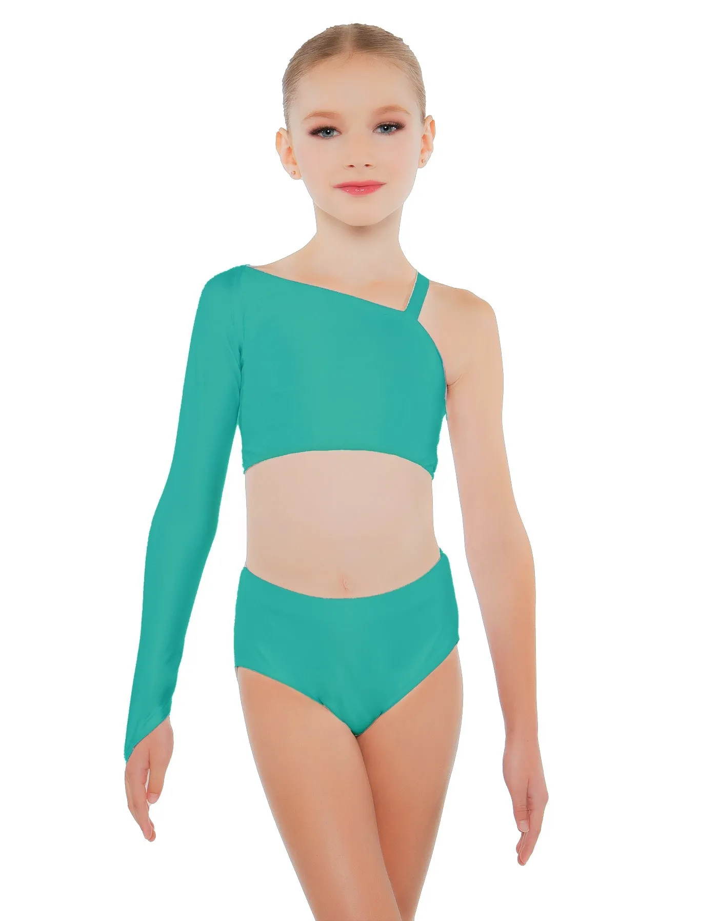 Solid Lycra High Waisted Brief