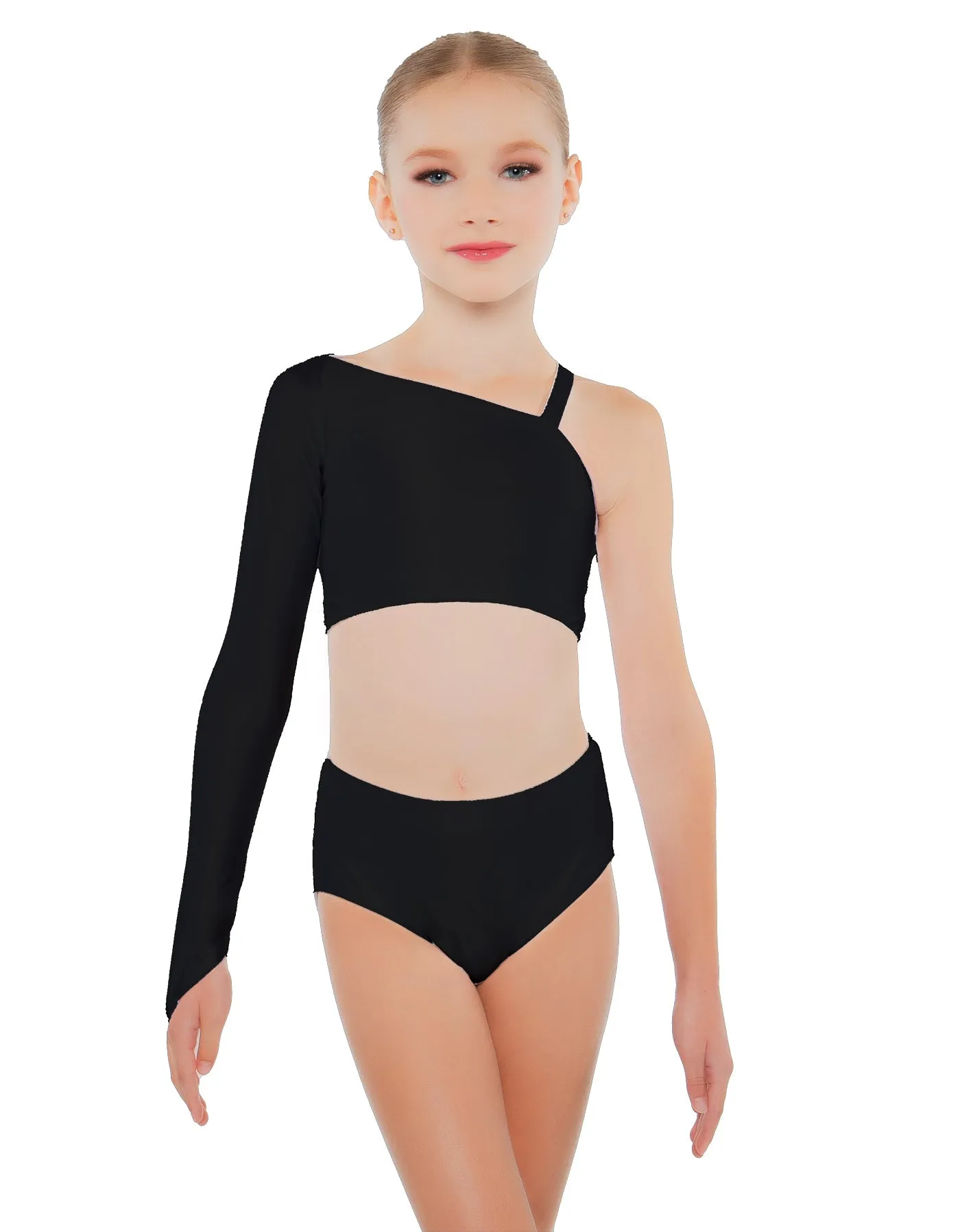 Solid Lycra High Waisted Brief