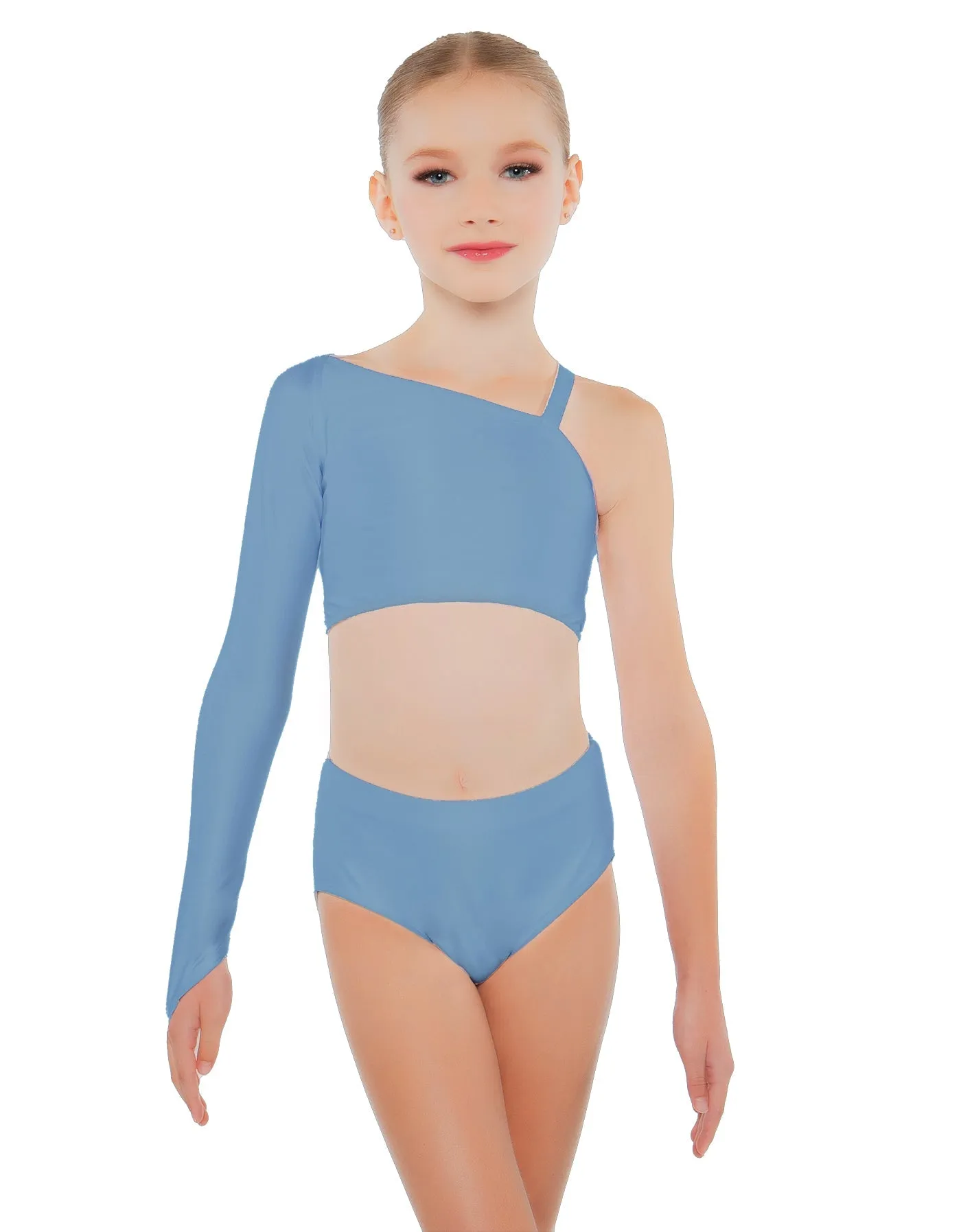 Solid Lycra High Waisted Brief